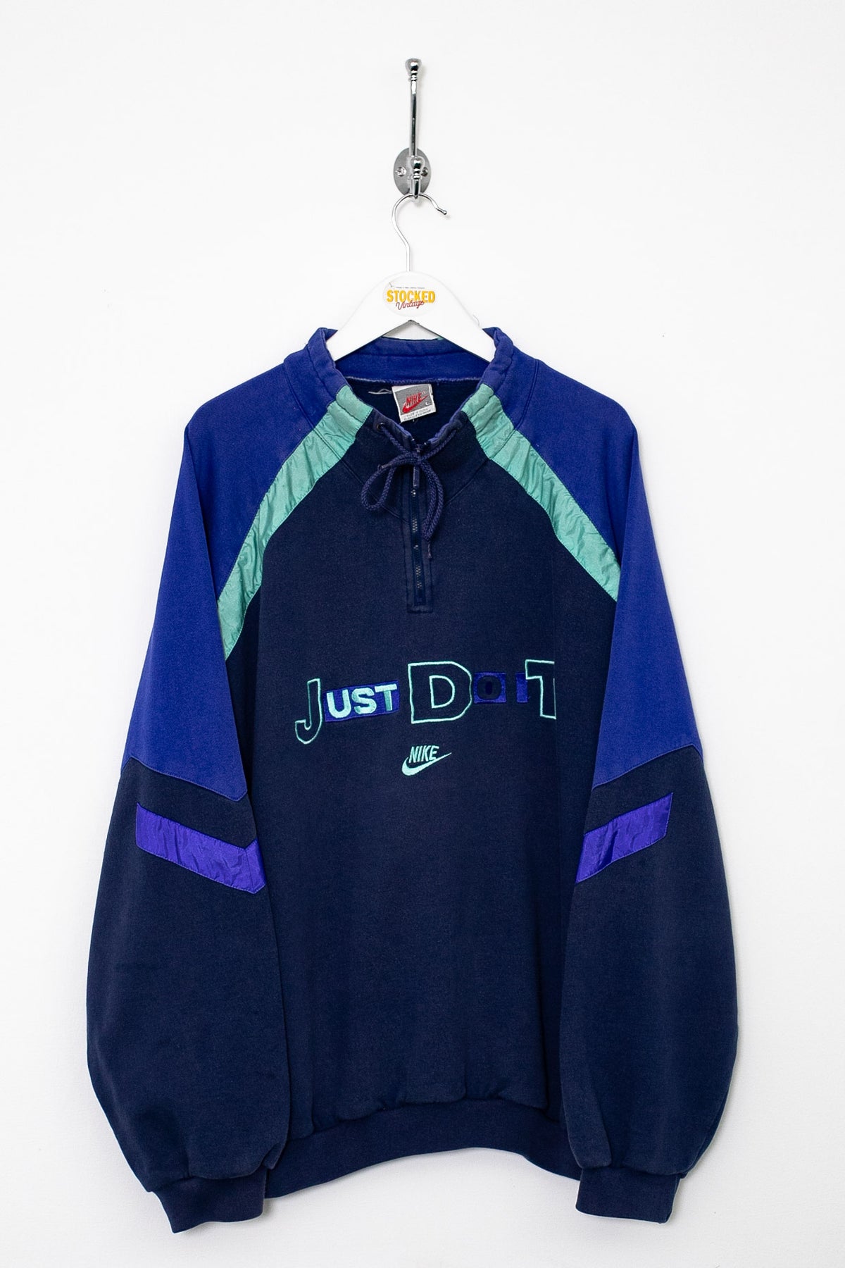 80s Nike 1/4 Zip Sweatshirt (L)