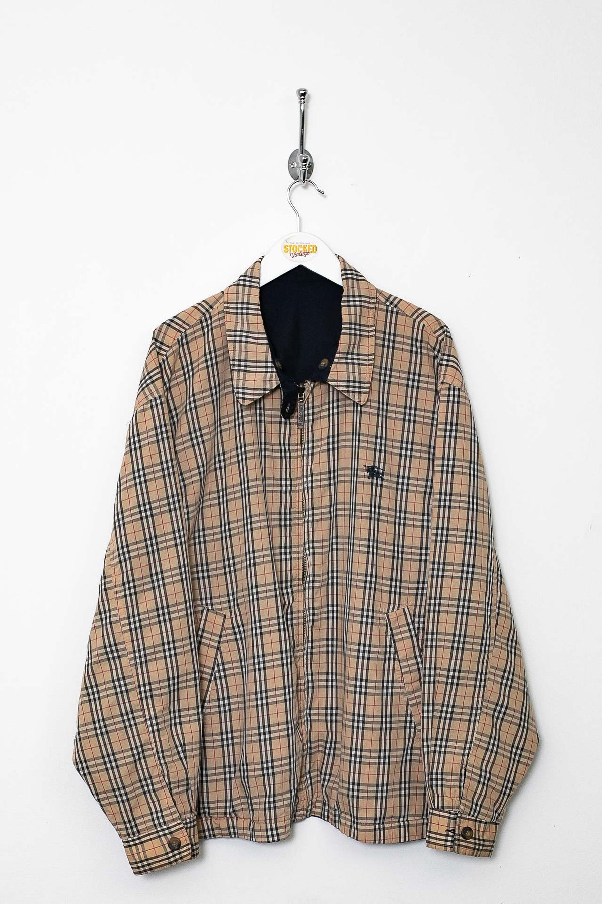 90s Burberry Nova Check Reversible Jacket (XL)