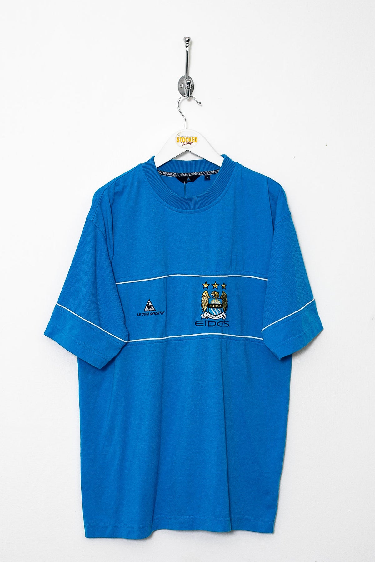 00s Le Coq Sportif Man City Training Tee (M)