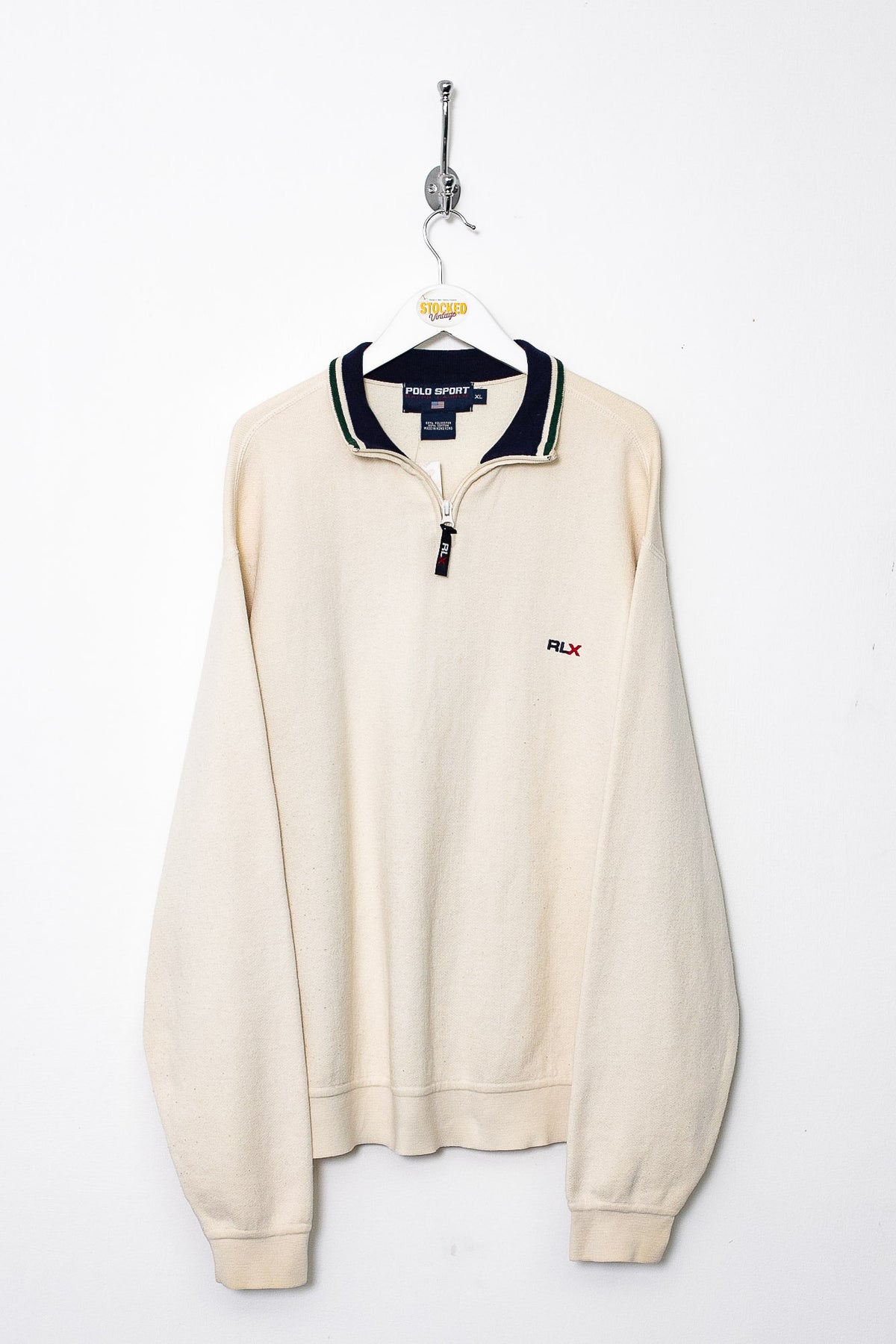 00s Ralph Lauren Polo Sport 1/4 Zip Sweatshirt (XL)