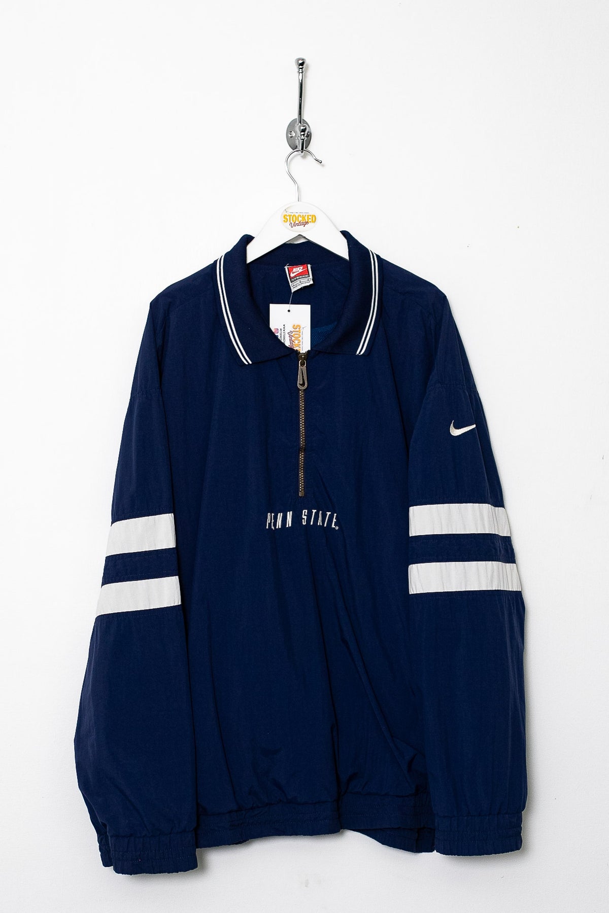 90s Nike Penn State 1/4 Zip Jacket (L)