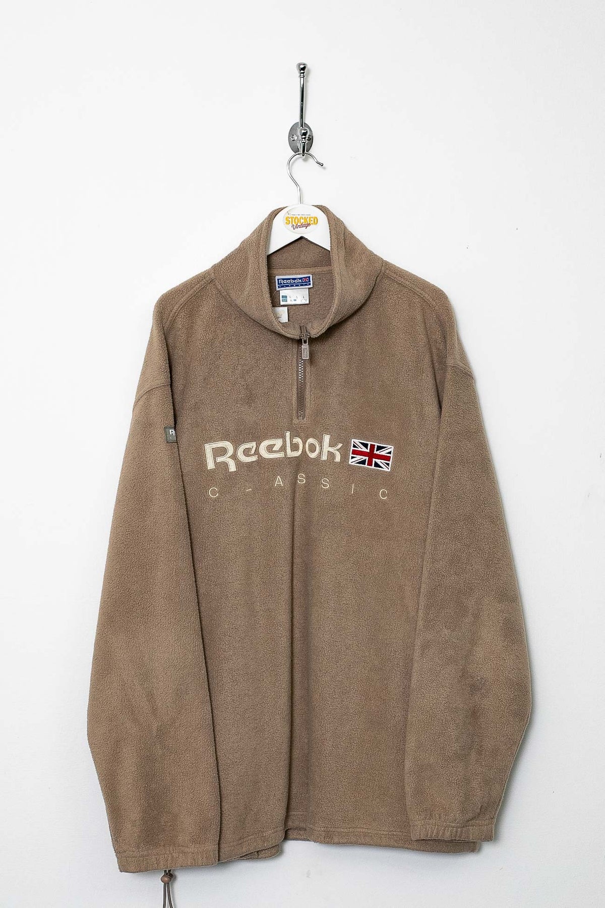 00s Reebok 1/4 Zip Fleece (XL)