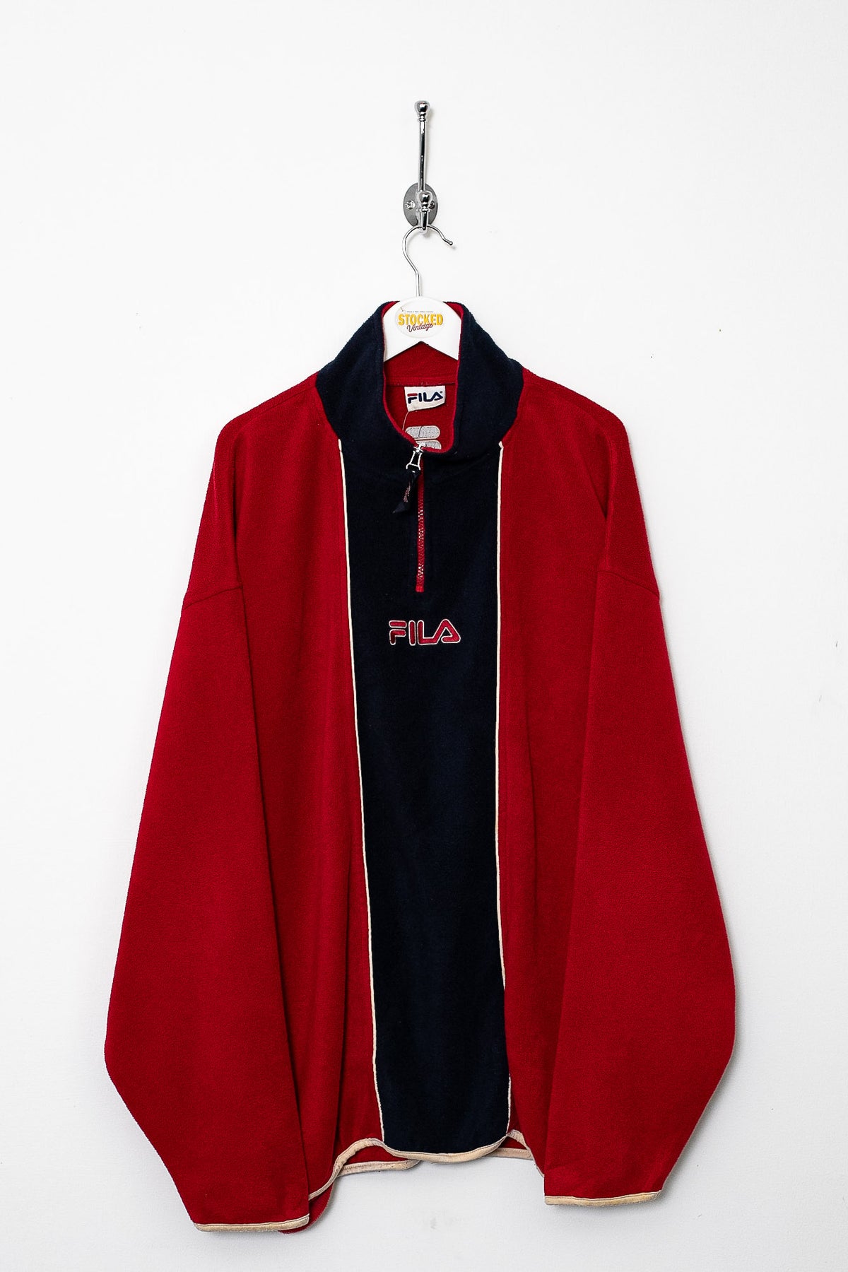 00s Fila 1/4 Zip Fleece (XL)