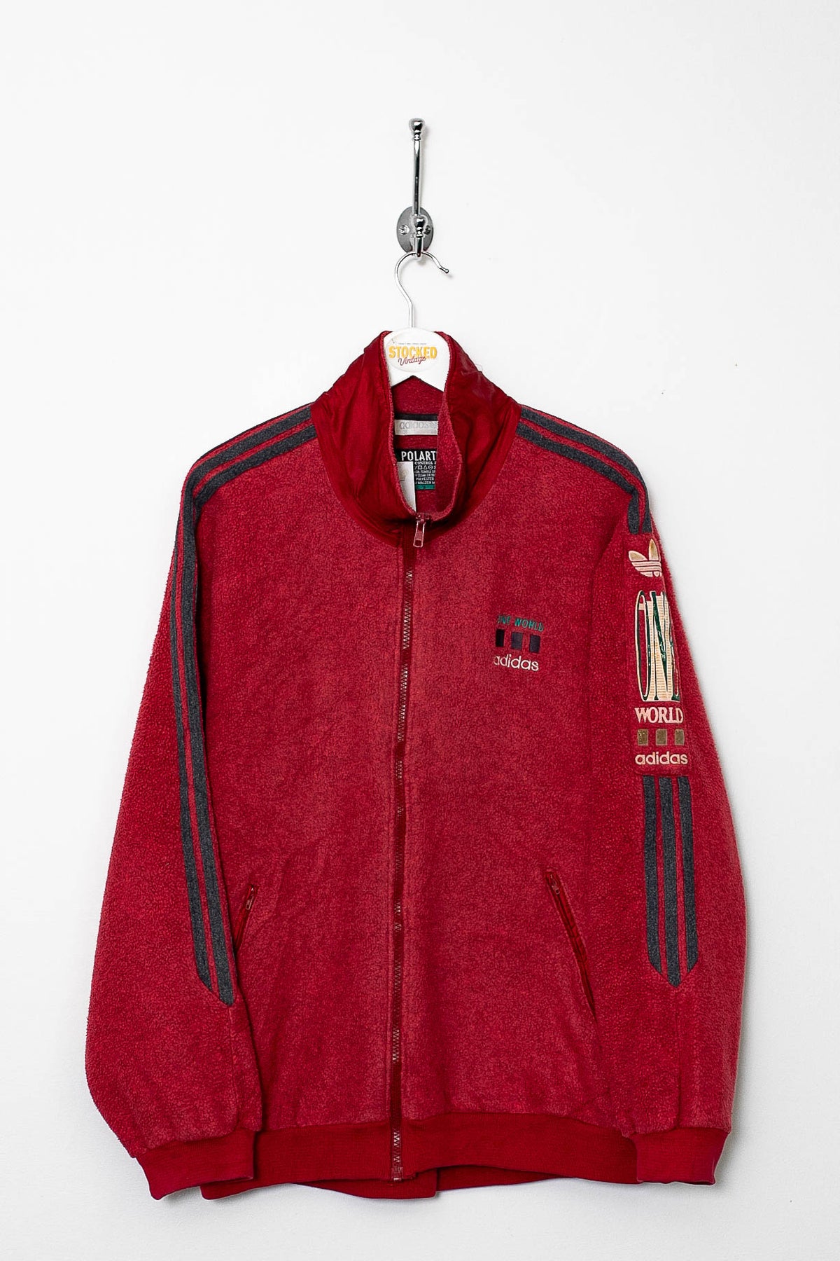 90s Adidas Zipped Fleece (M)
