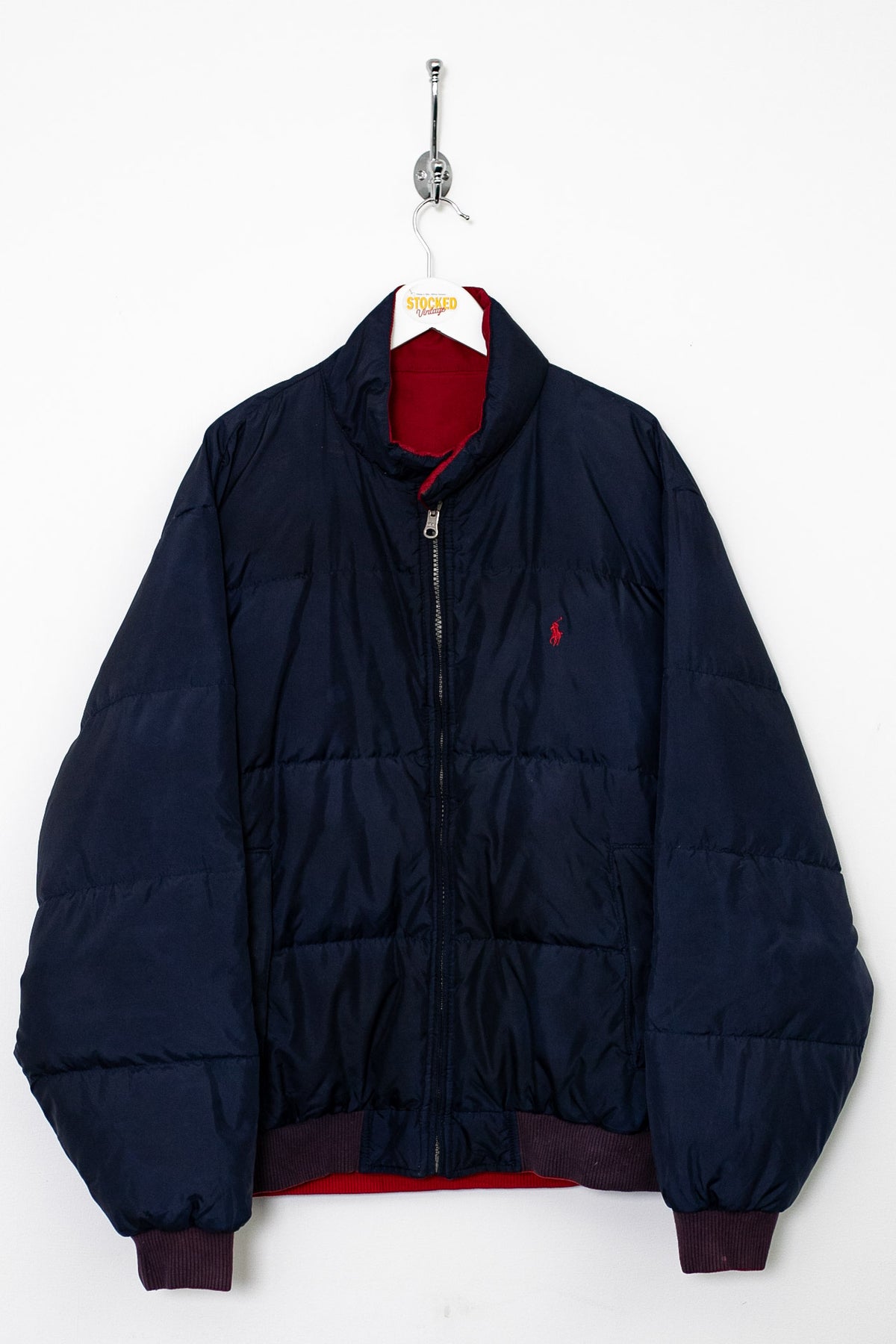 00s Ralph Lauren Reversible Puffer Jacket (L)