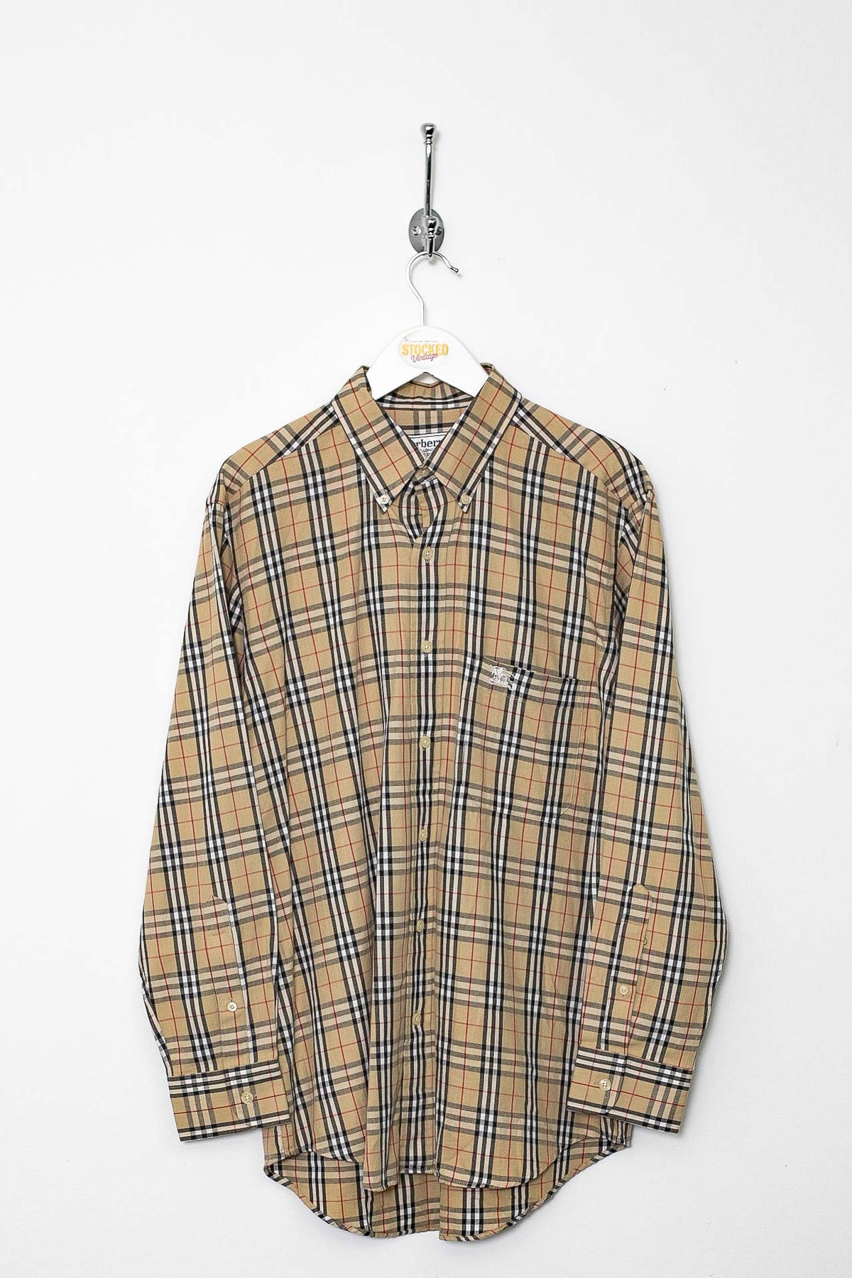 90s Burberry Nova Check Shirt (M)