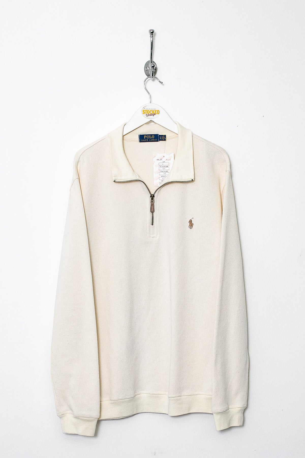 Ralph Lauren 1/4 Zip Sweatshirt (M)