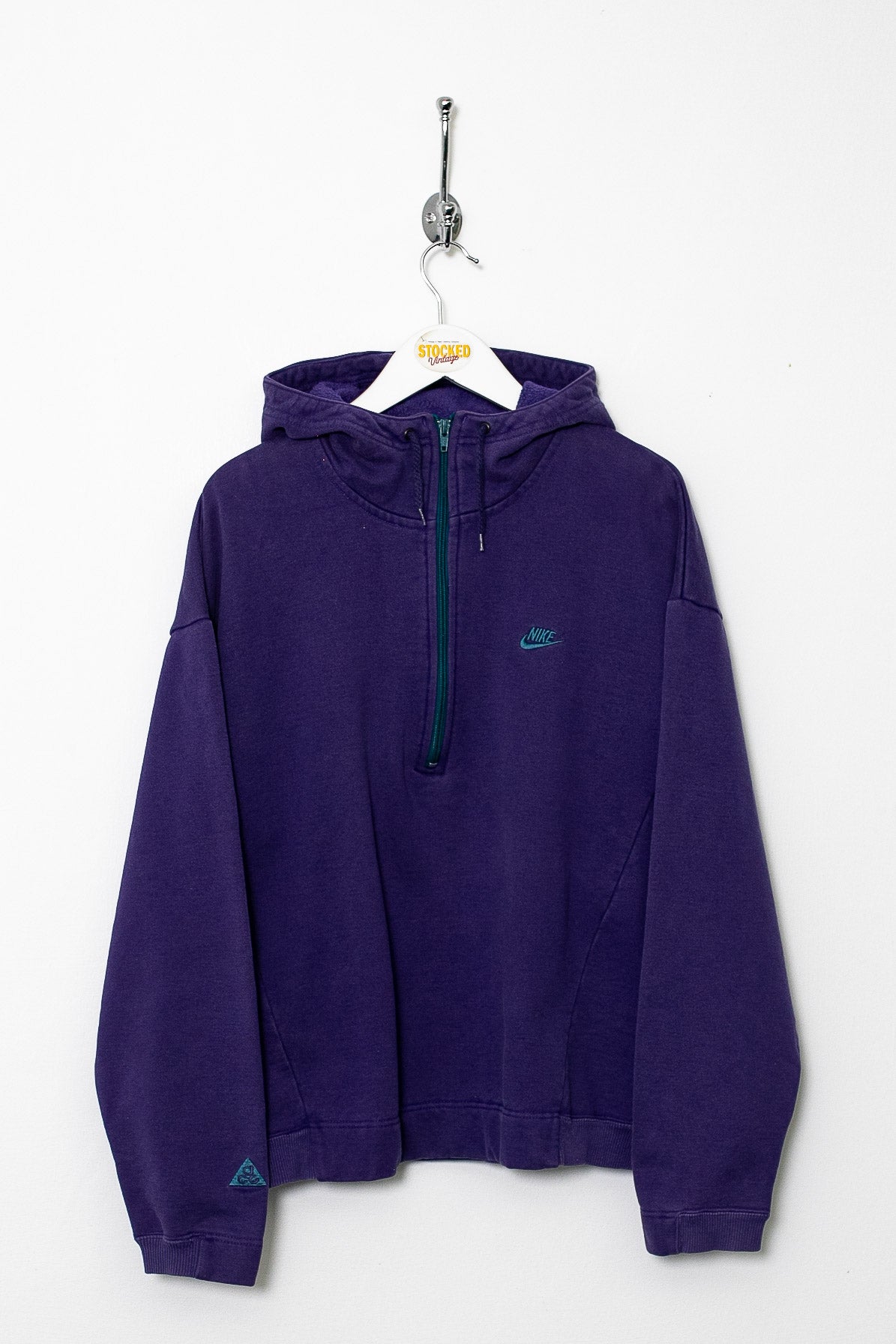 90s Nike ACG 1/4 Zip Hoodie (M)