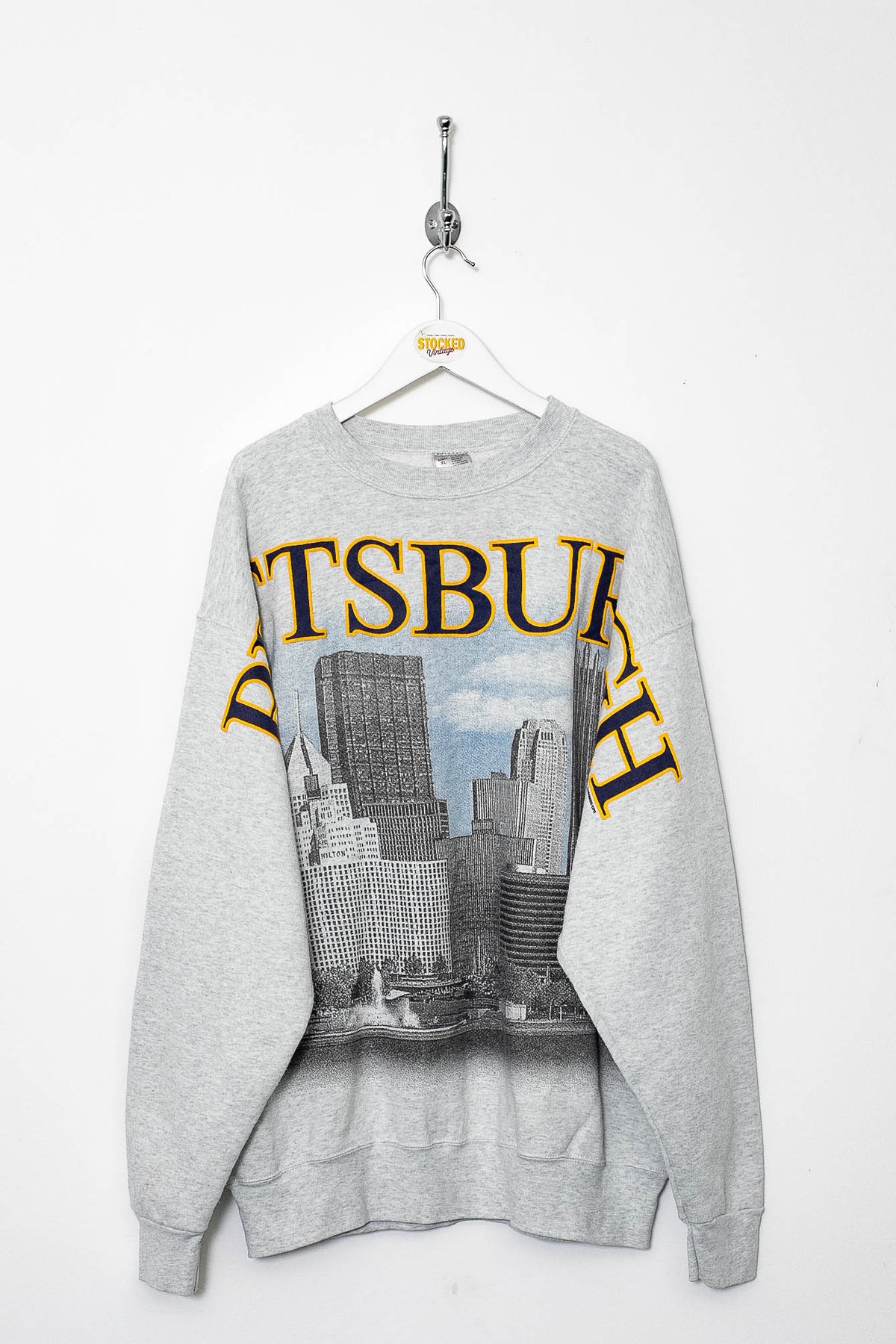 90s Pittsburgh Graphic Sweatshirt (XL)