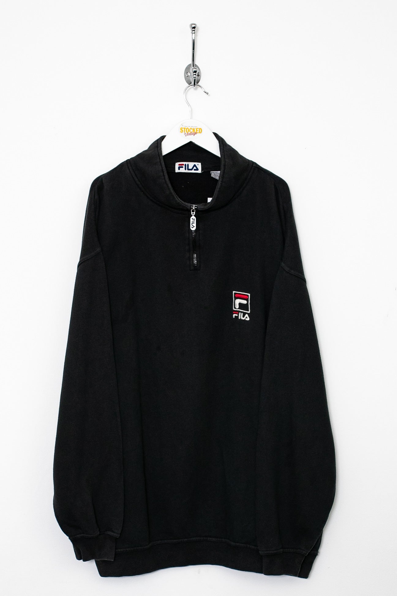 Fila zip clearance sweatshirt