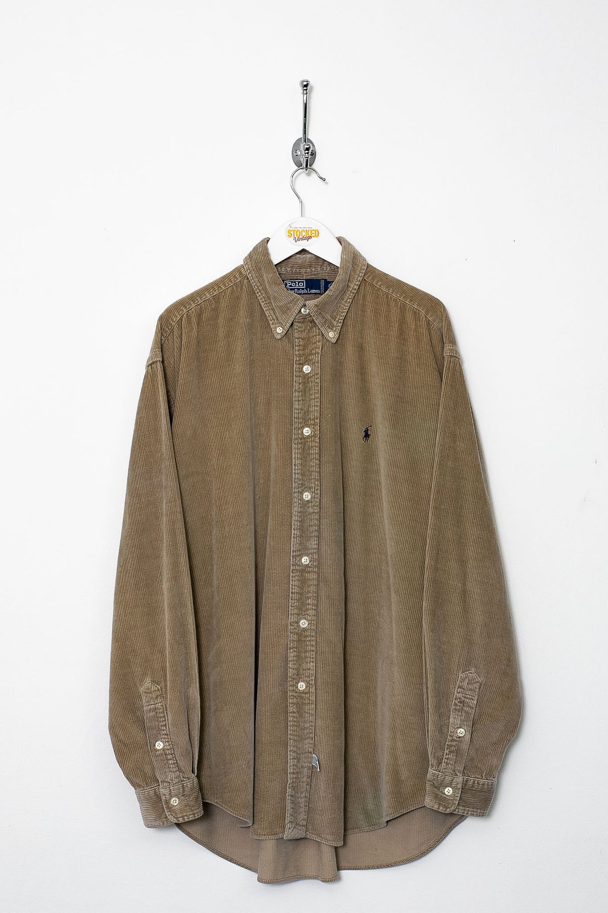 00s Ralph Lauren Corduroy Shirt (L)