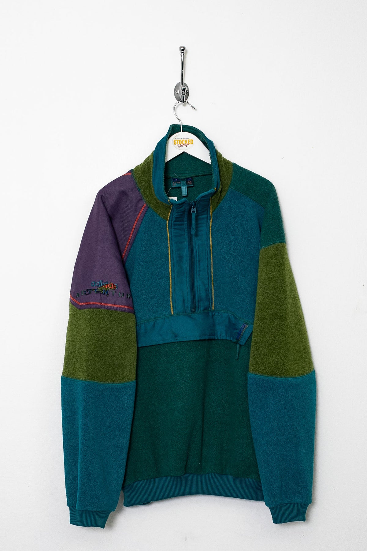 90s Adidas Adventure 1/4 Zip Fleece (XL)