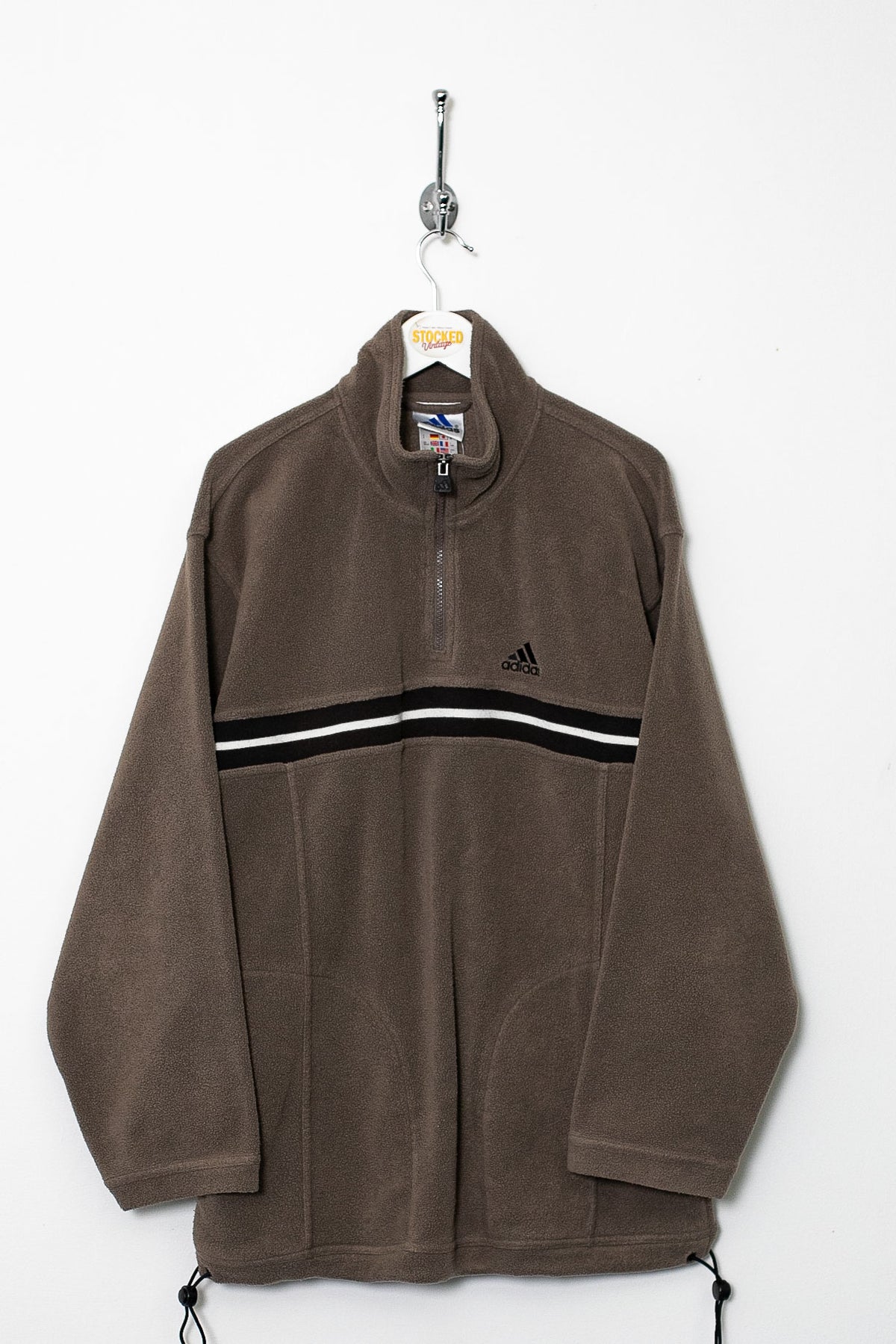 00s Adidas 1/4 Zip Fleece (M)