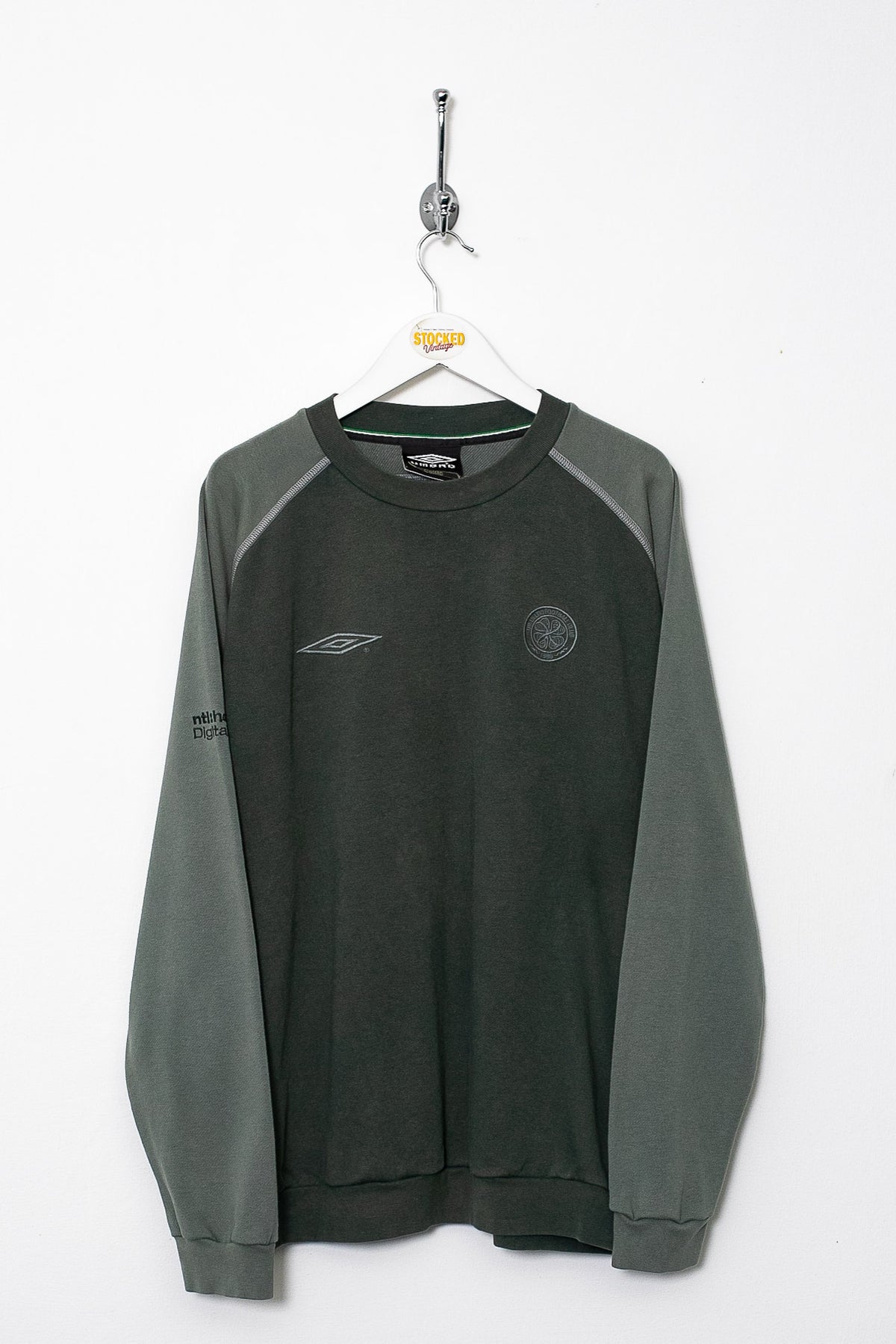 00s Umbro Celtic Training Sweatshirt (M)