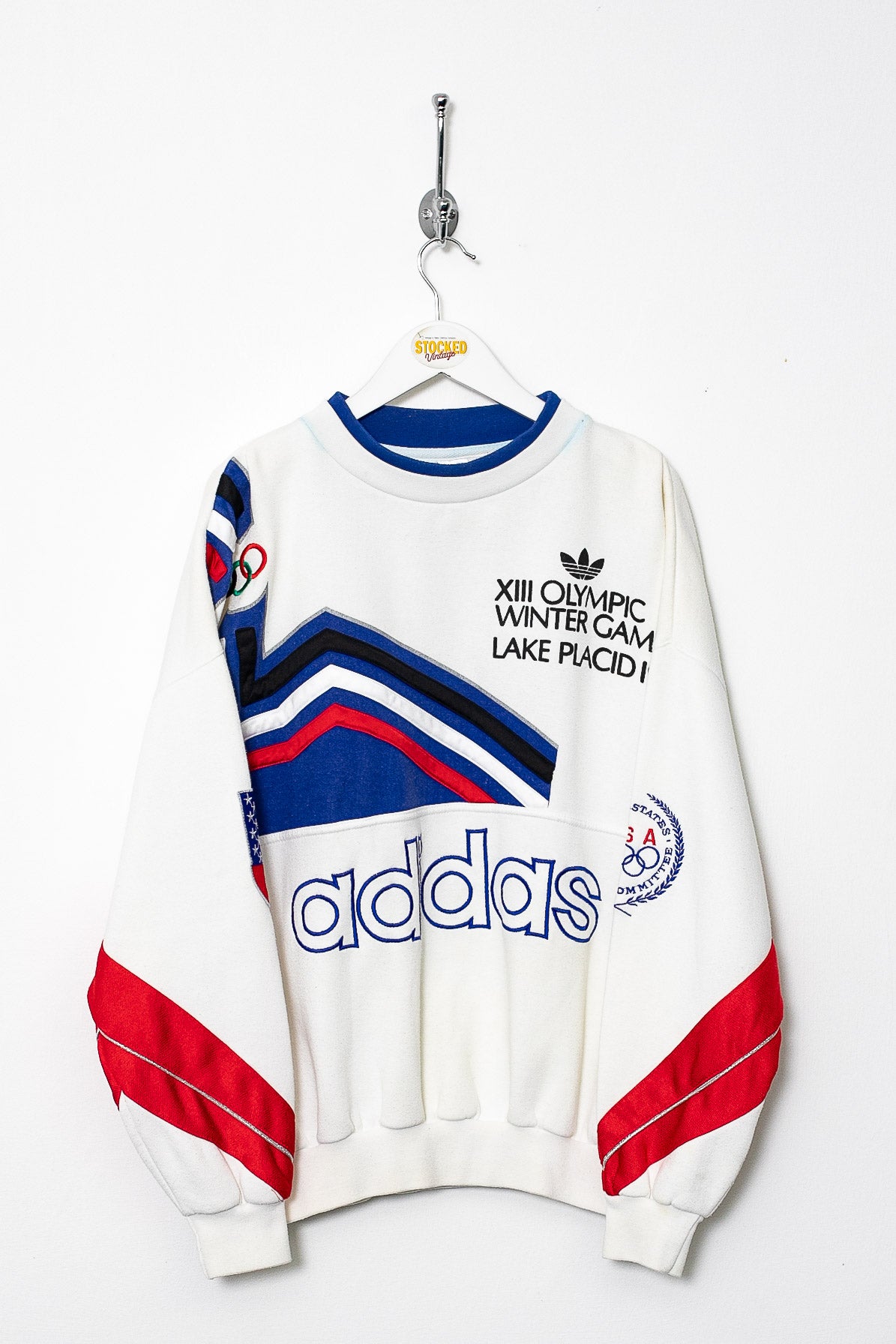 Rare 90s Adidas Olympics Sweatshirt (M)