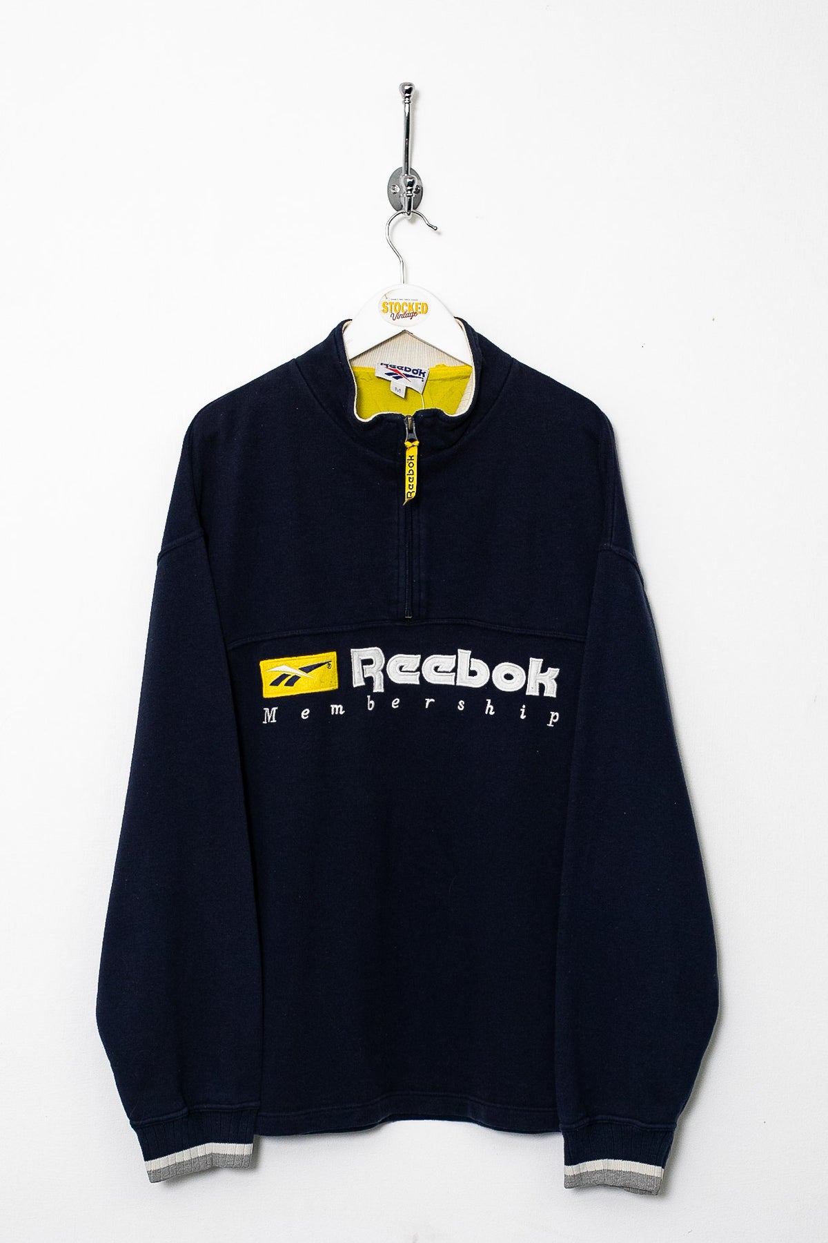 00s Reebok 1/4 Zip Sweatshirt (M)