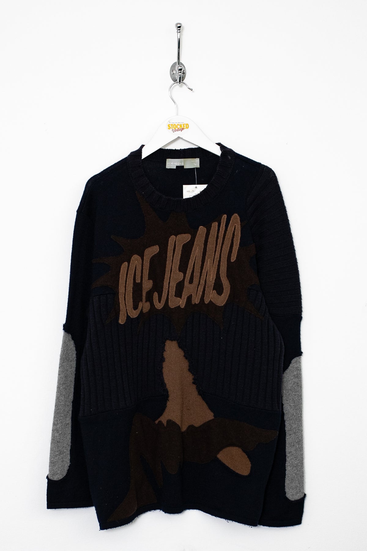 00s Iceberg Jeans Knit Jumper (M)