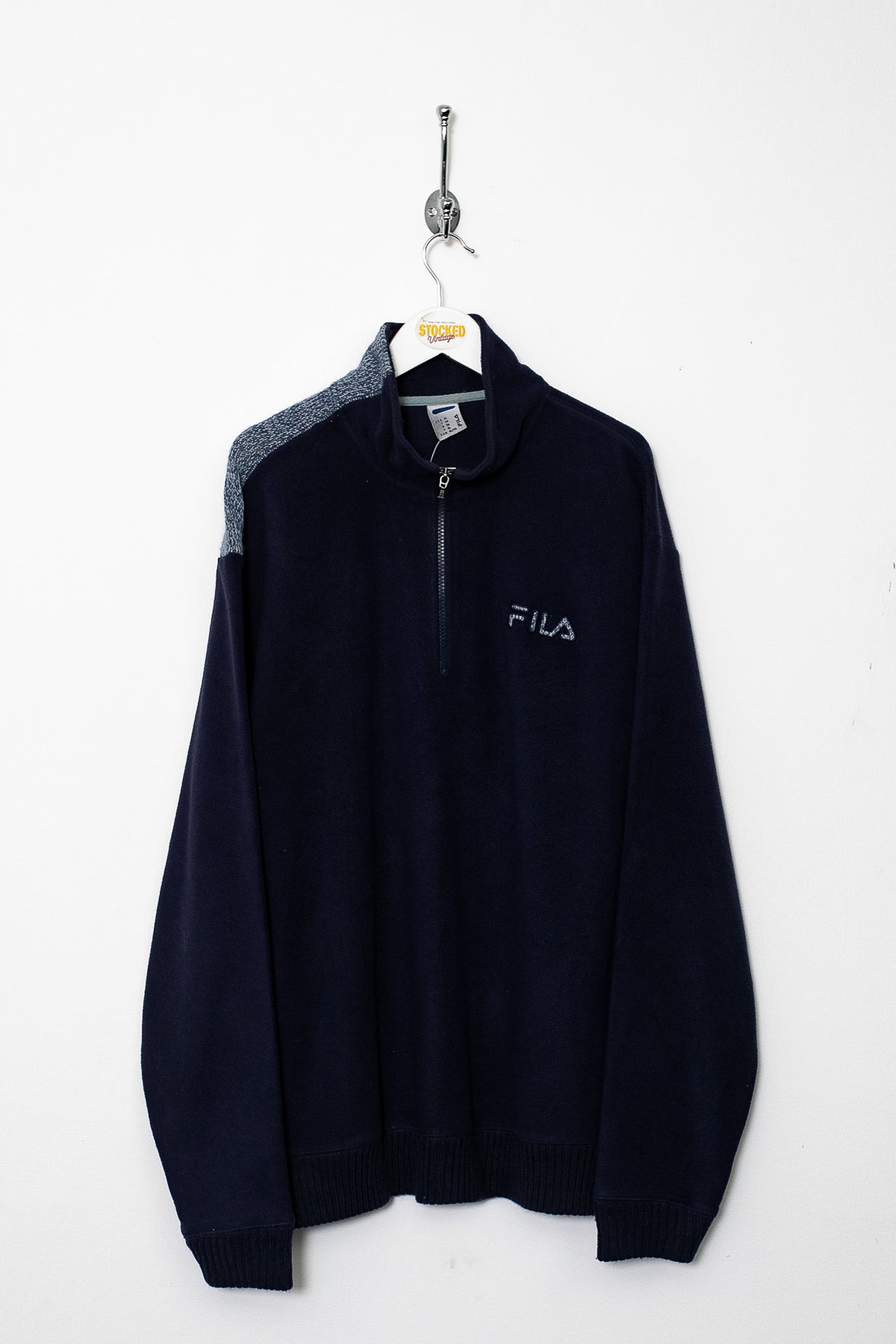00s Fila 1/4 Zip Fleece (XL)