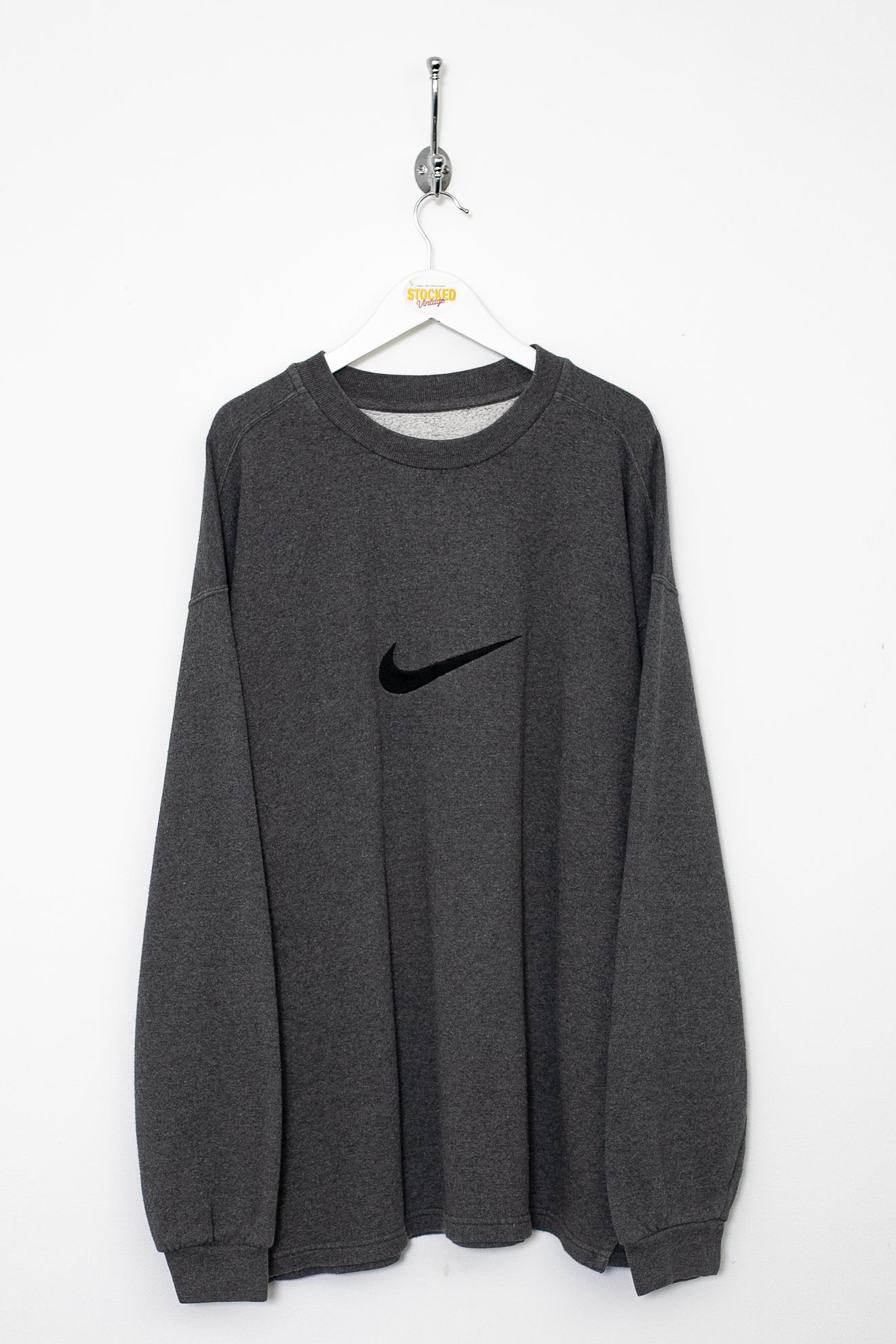 Grey nike sweatshirt clearance vintage