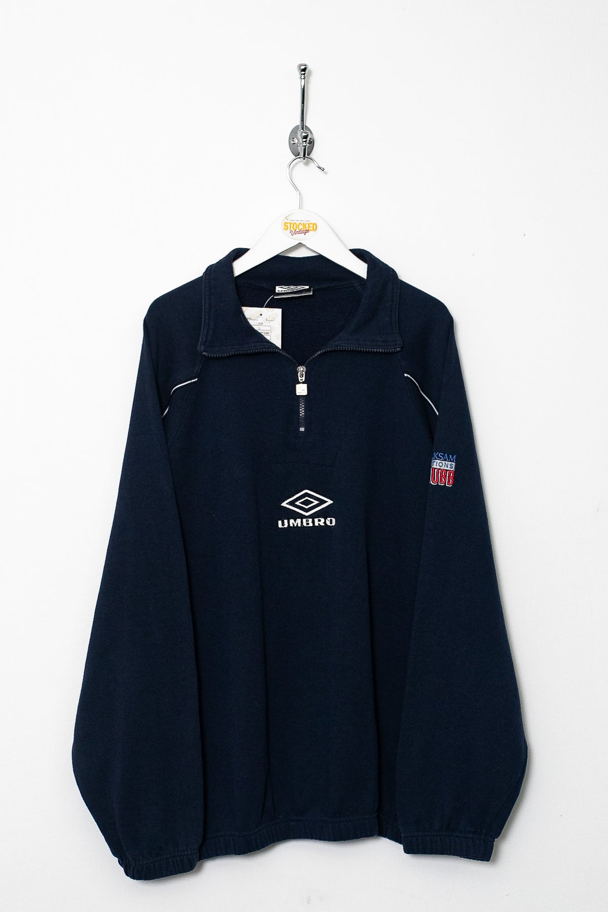 00s Umbro 1/4 Zip Sweatshirt (L)