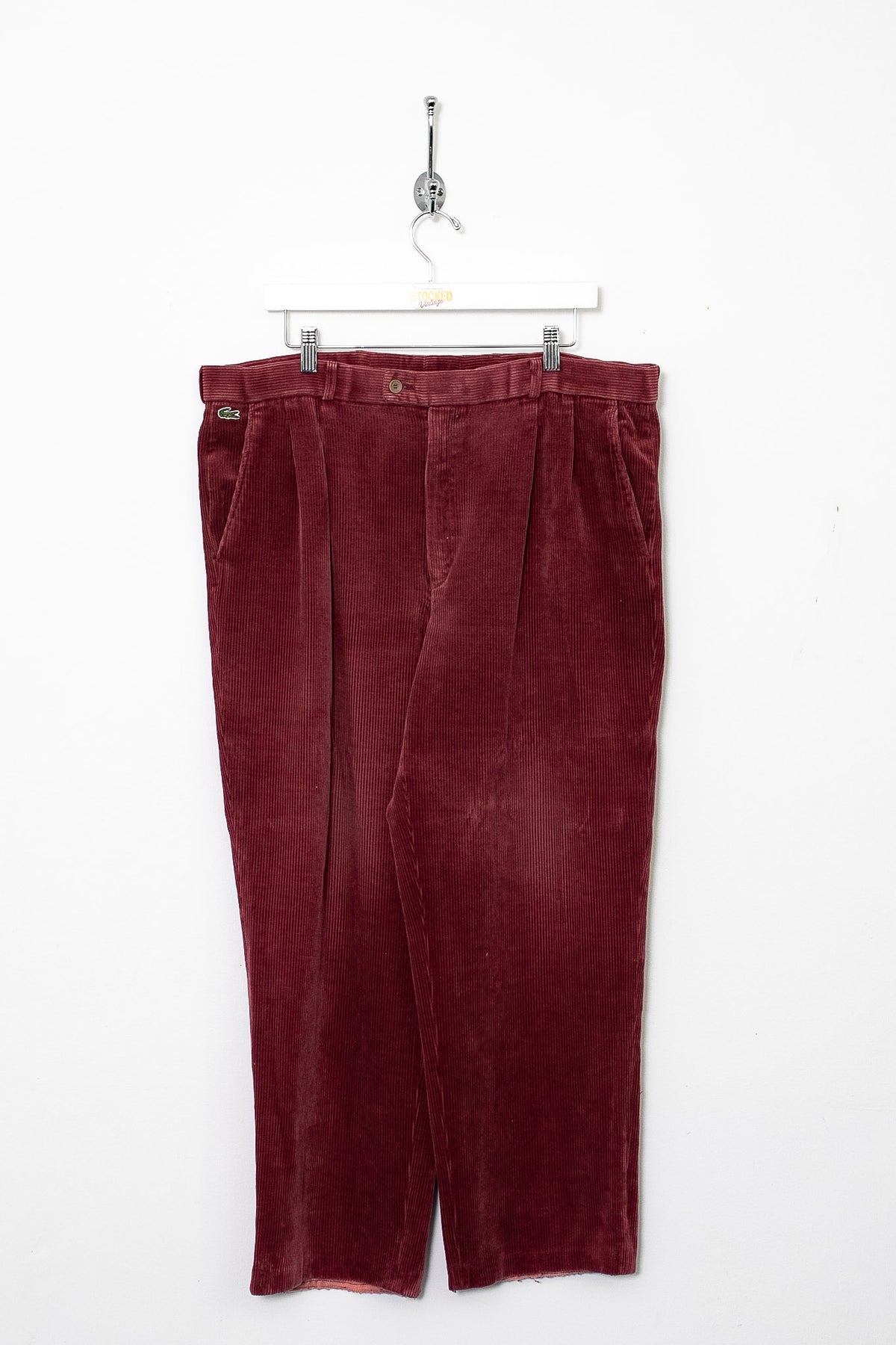 00s Lacoste Corduroy Trousers (W38)