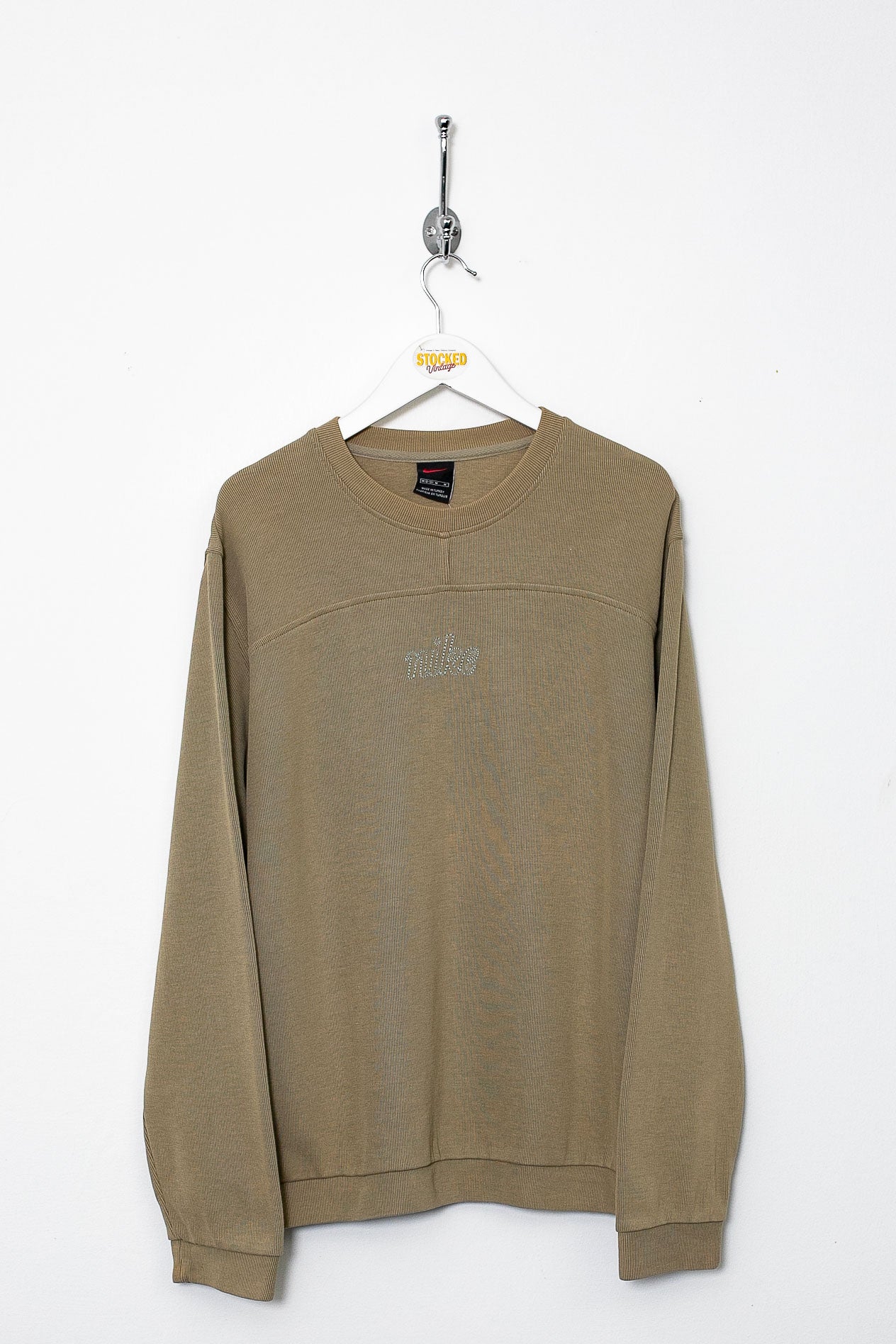 womens tan nike sweatshirt