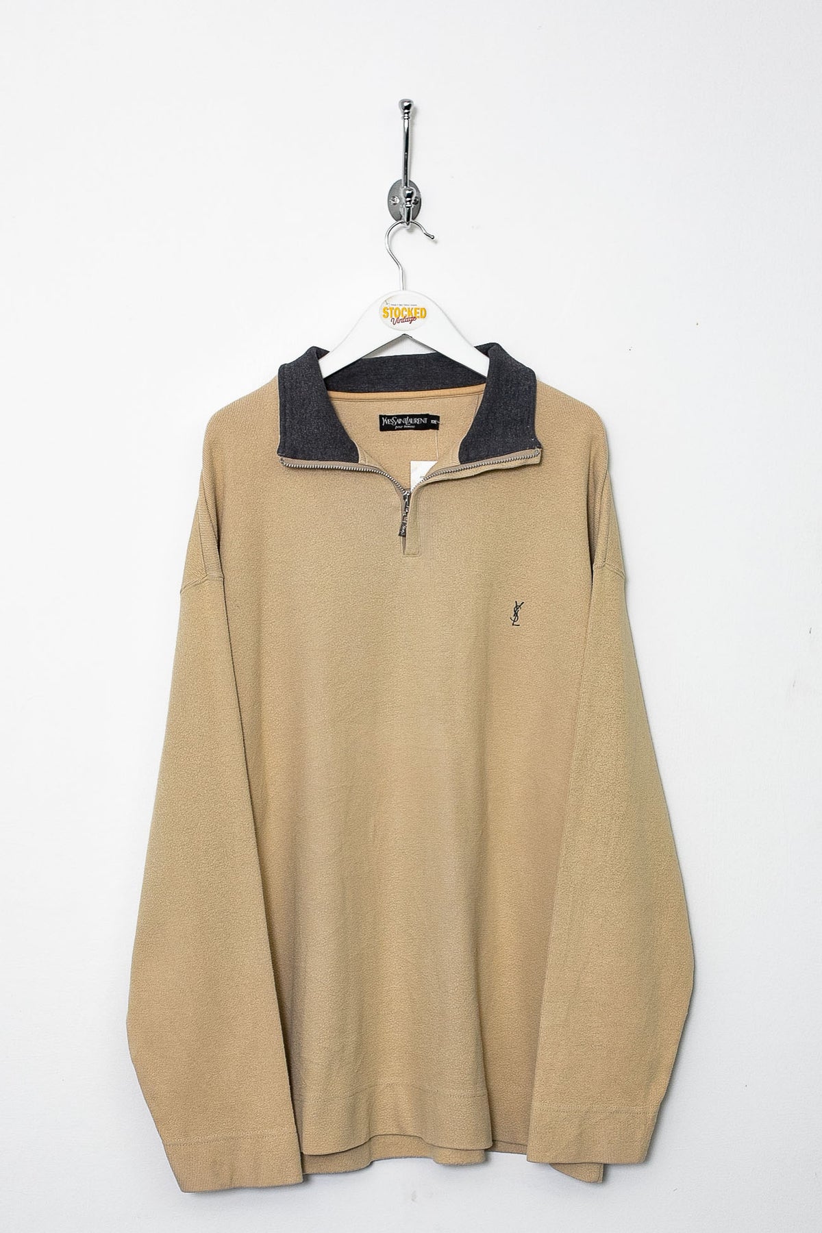 00s YSL 1/4 Zip Sweatshirt (XL)