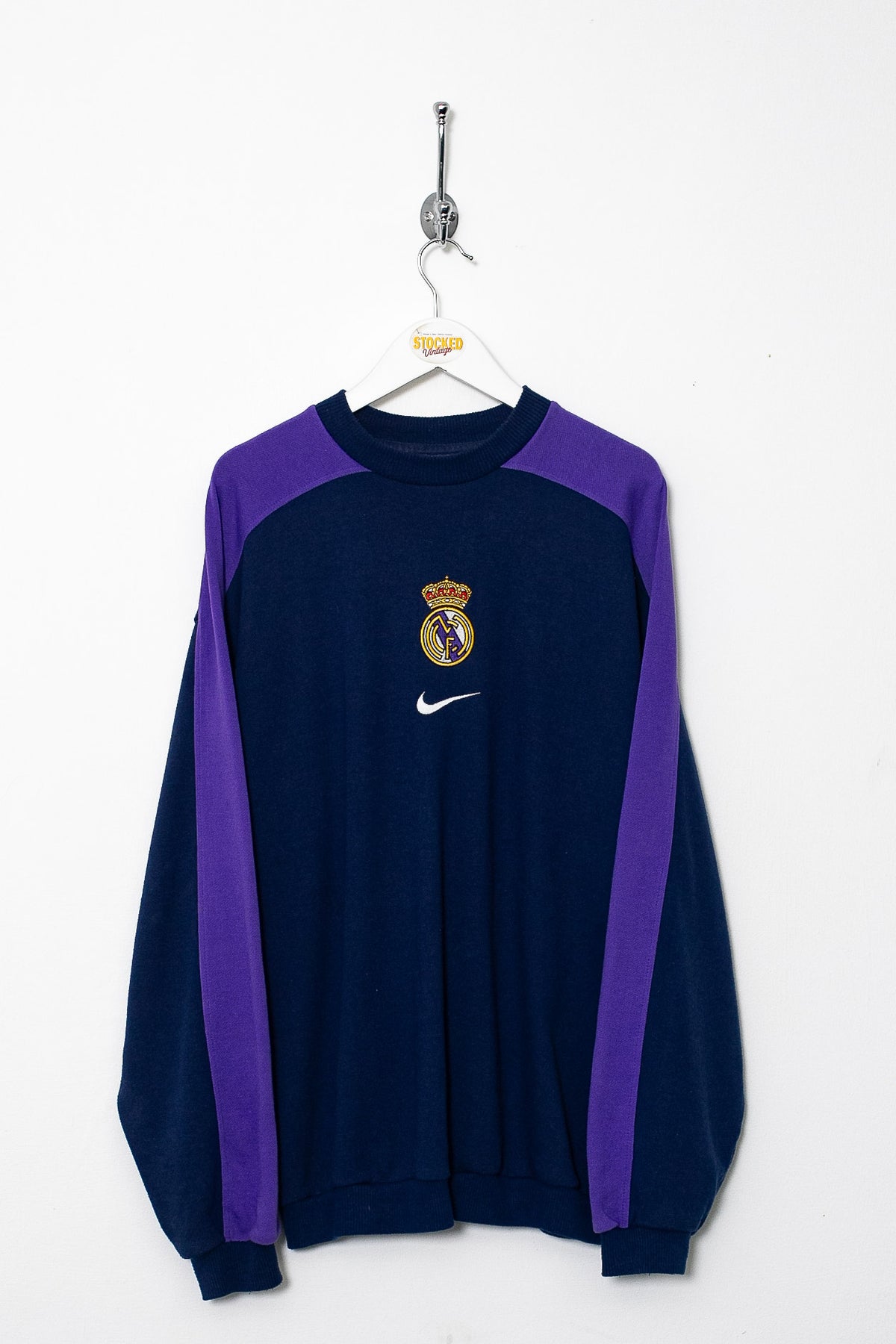 90s Nike Real Madrid Basketball Sweatshirt (M)