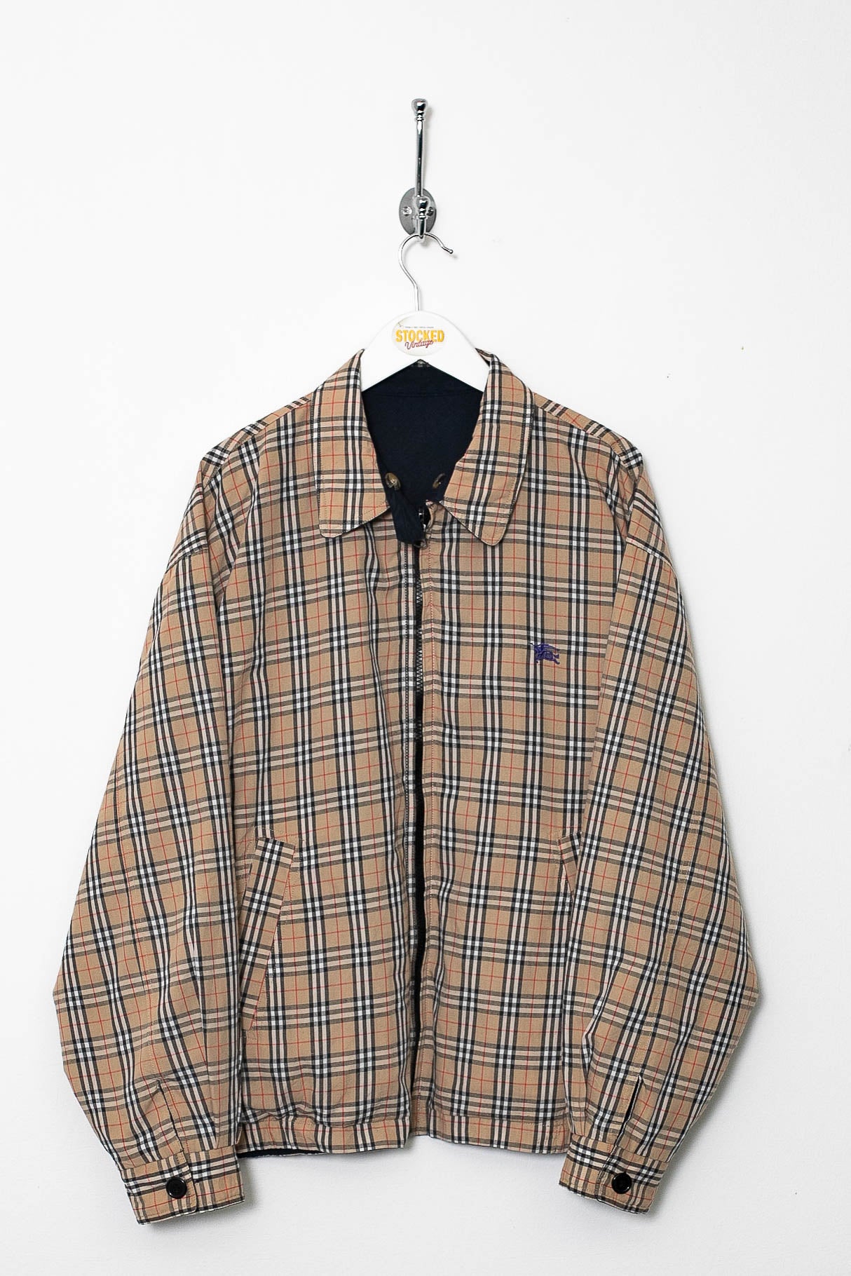 90s Burberry Nova check reversible Jacket (L) – Stocked Vintage