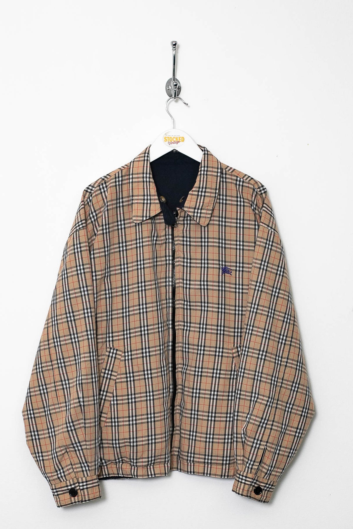 90s Burberry Nova check reversible Jacket (L)