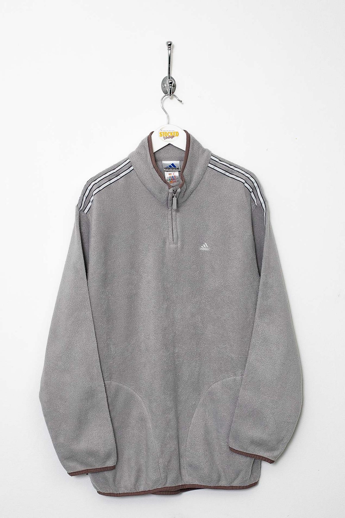 00s Adidas 1/4 Zip Fleece (M)