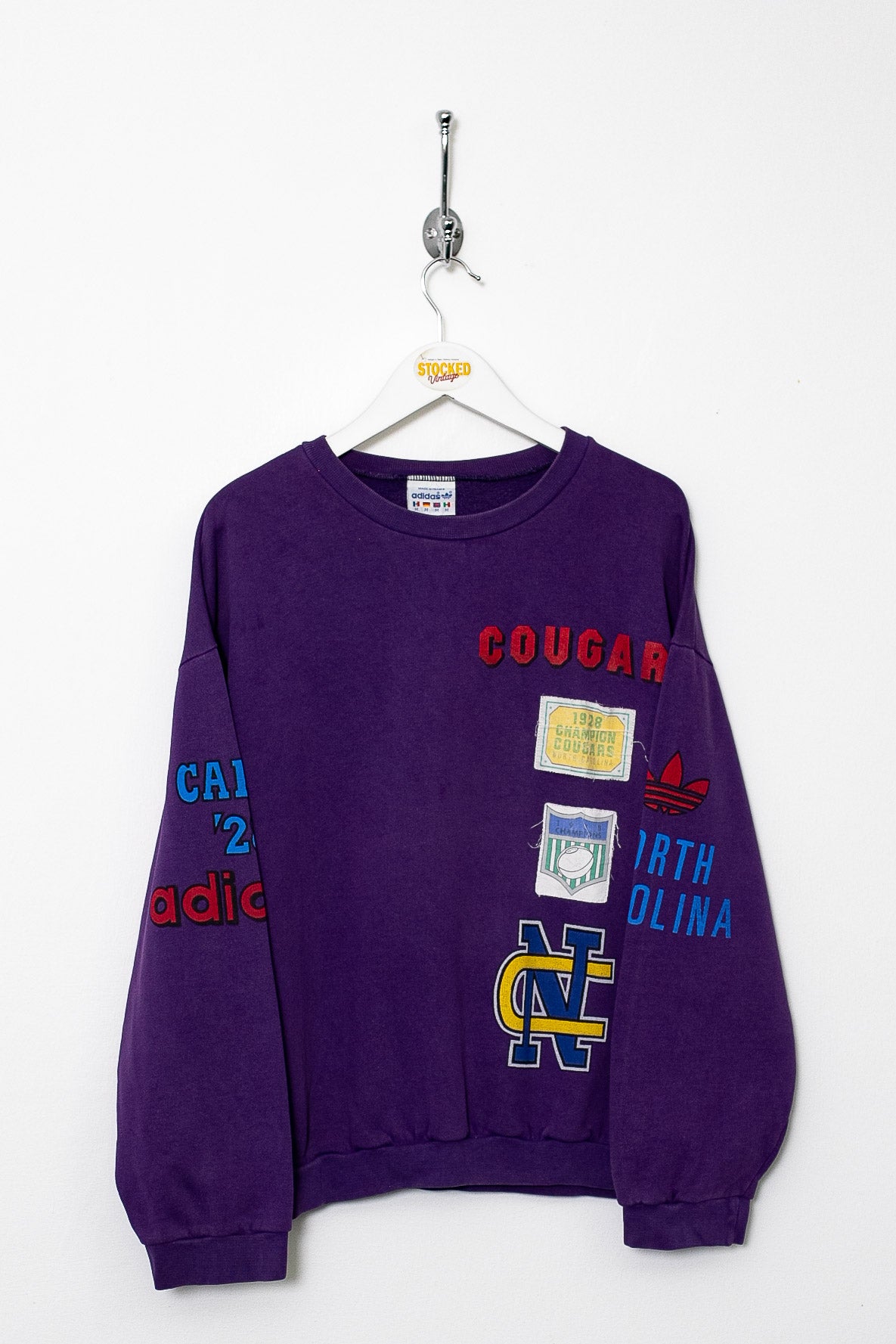 90s Adidas North Carolina Cougars Sweatshirt (S)