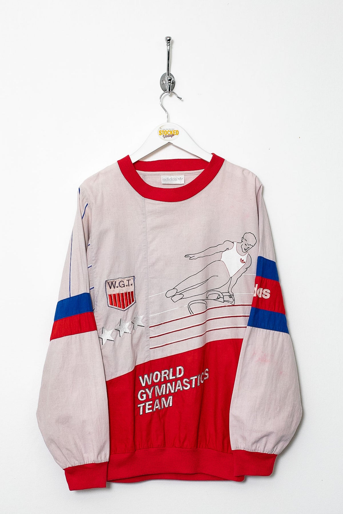 Rare 90s Adidas World Gymnastics Team Pullover (M)