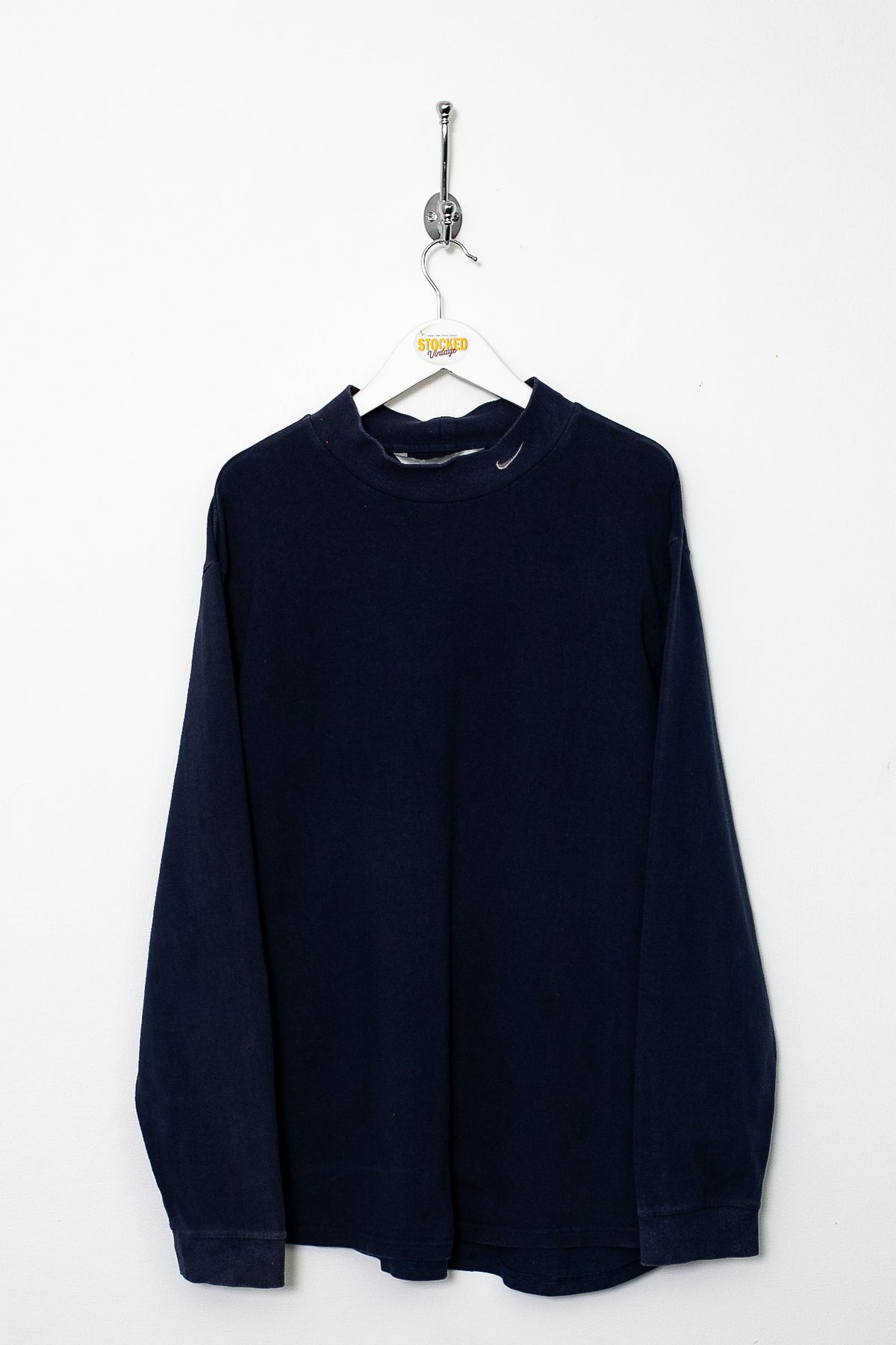 00s Nike Mock Neck Long Sleeve Tee (M)