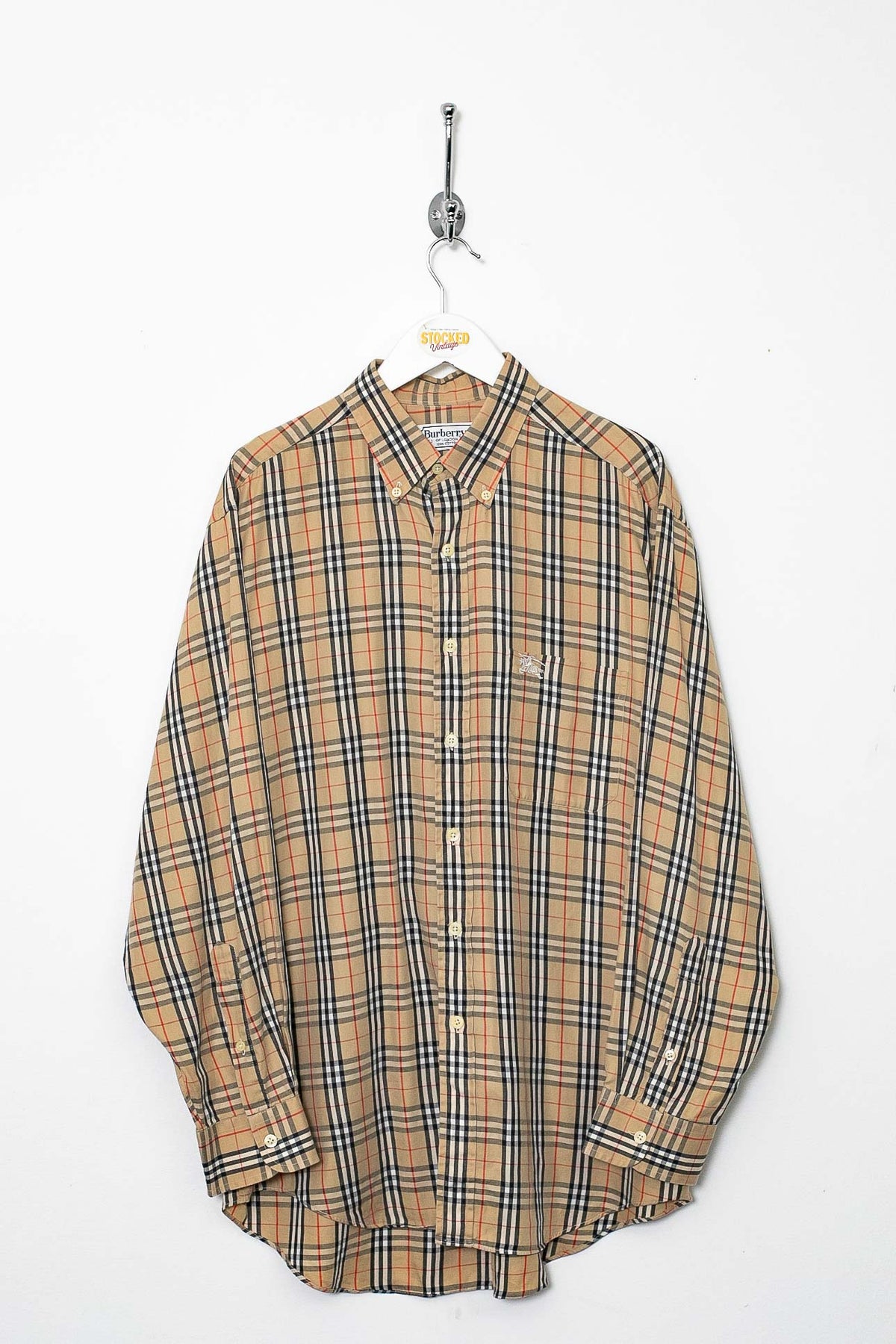 90s Burberry Nova Check Shirt (L)