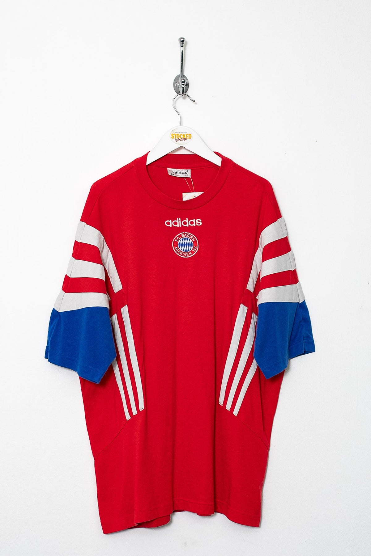 90s Adidas Bayern Munich Training Tee (XL)