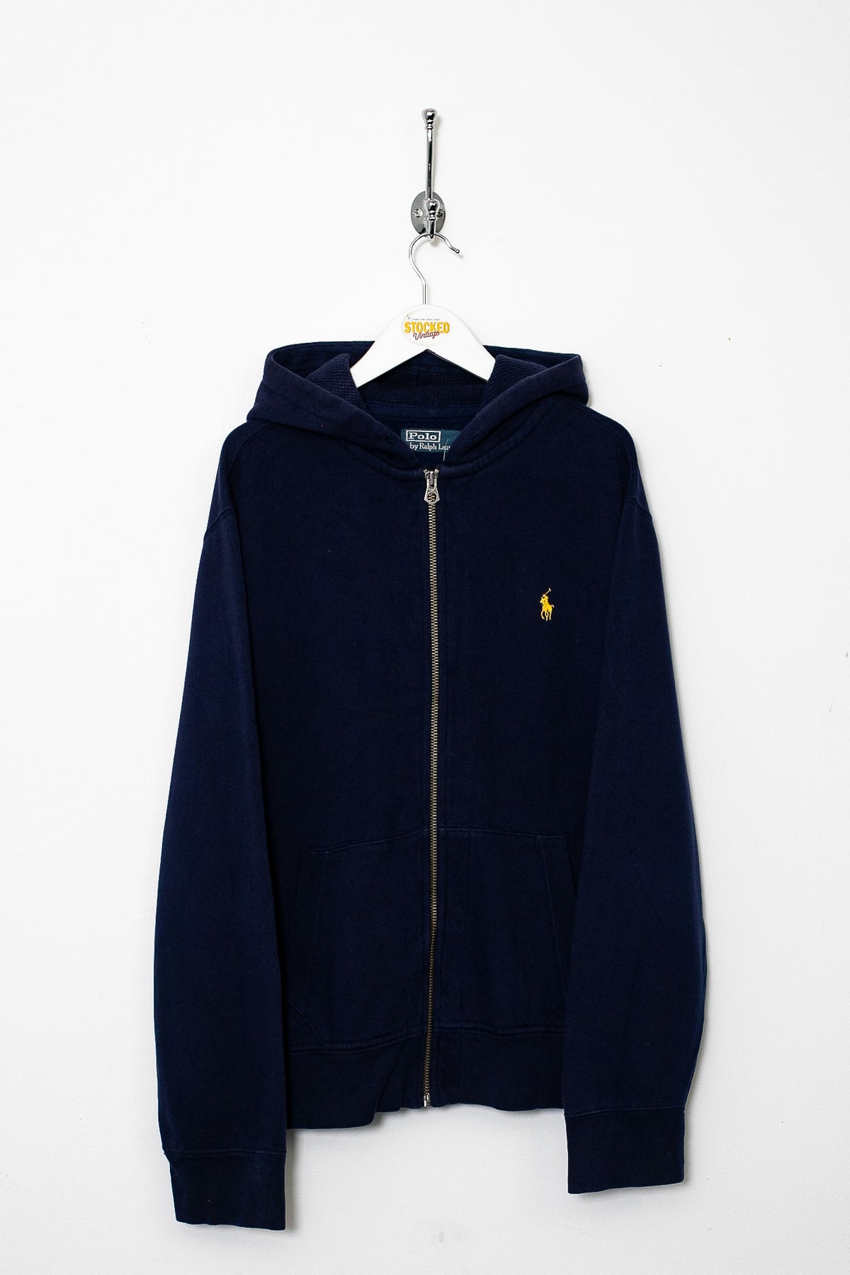 00s Ralph Lauren Zipped Hoodie (L)