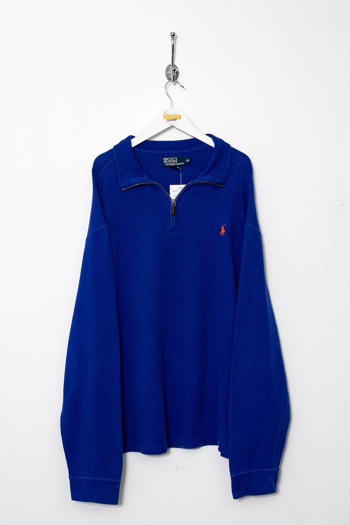 00s Ralph Lauren 1/4 Zip Sweatshirt (XXL)