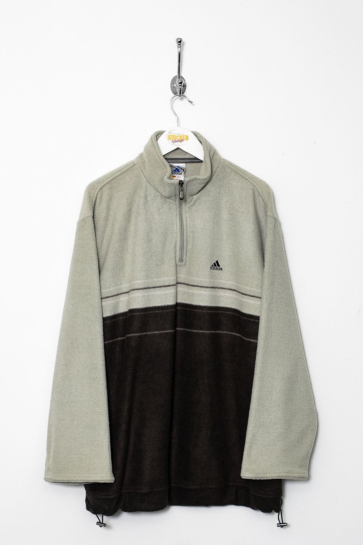 00s Adidas 1/4 Zip Fleece (M)