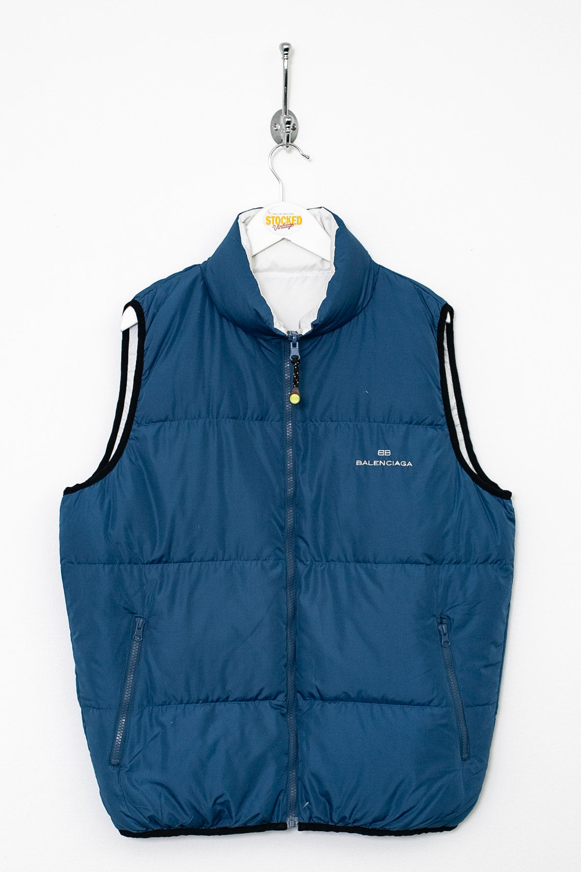 90s Balenciaga Reversible Gilet Puffer Jacket (M)