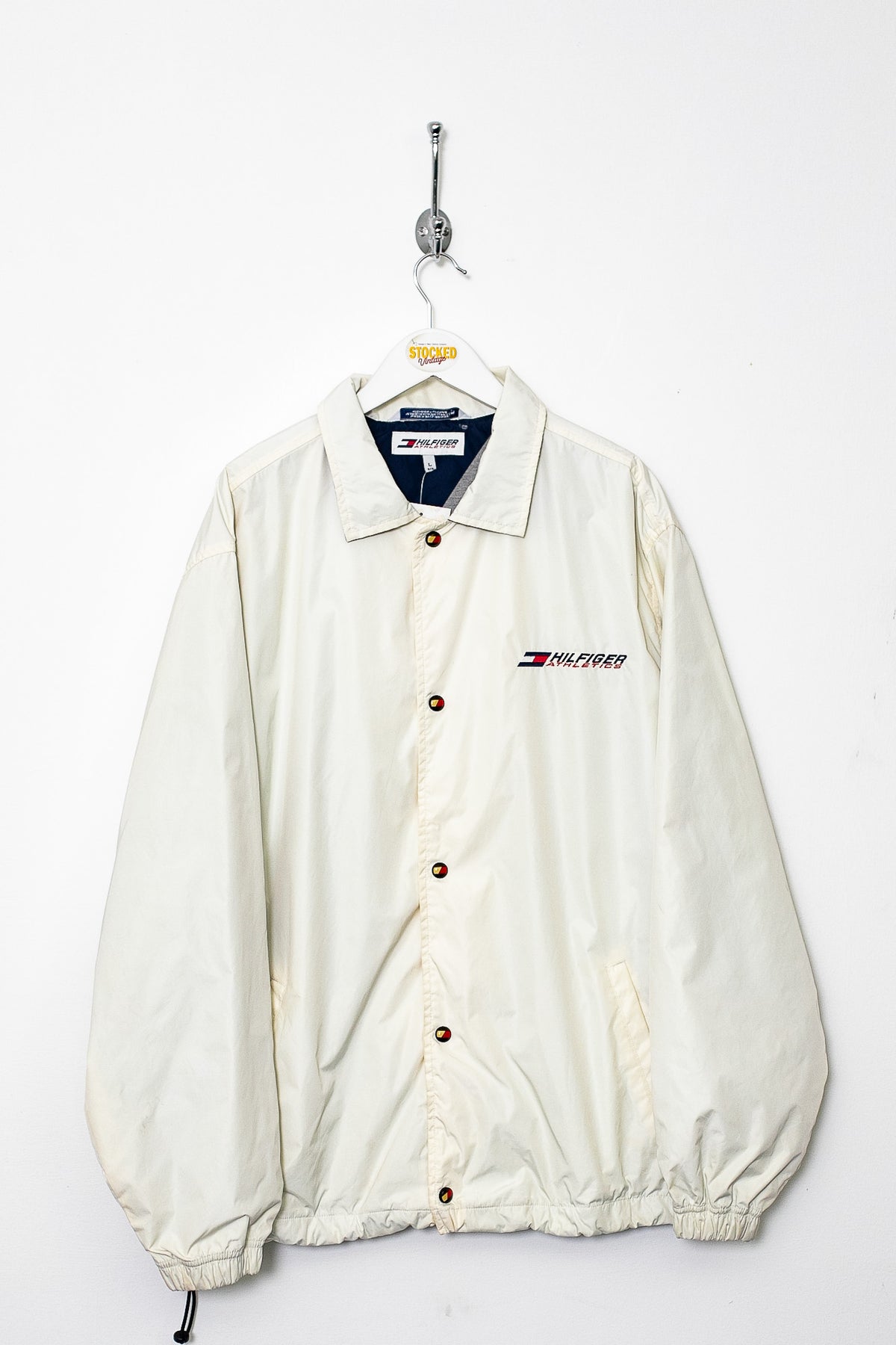 00s Tommy Hilfiger Coach Jacket (L)