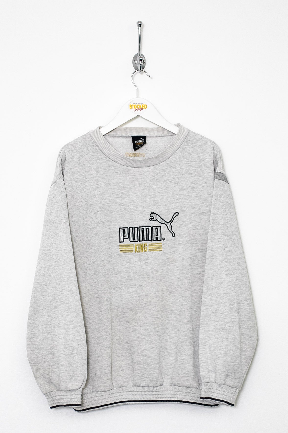 White deals puma sweatshirt