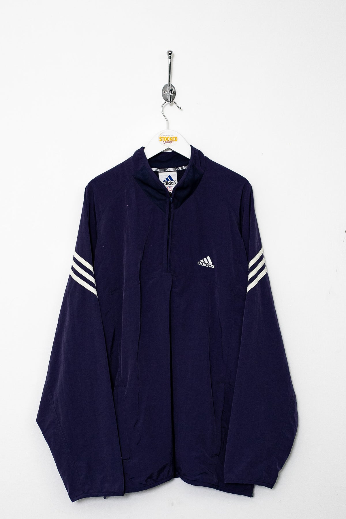 00s Adidas 1/4 Zip Jacket (XL)