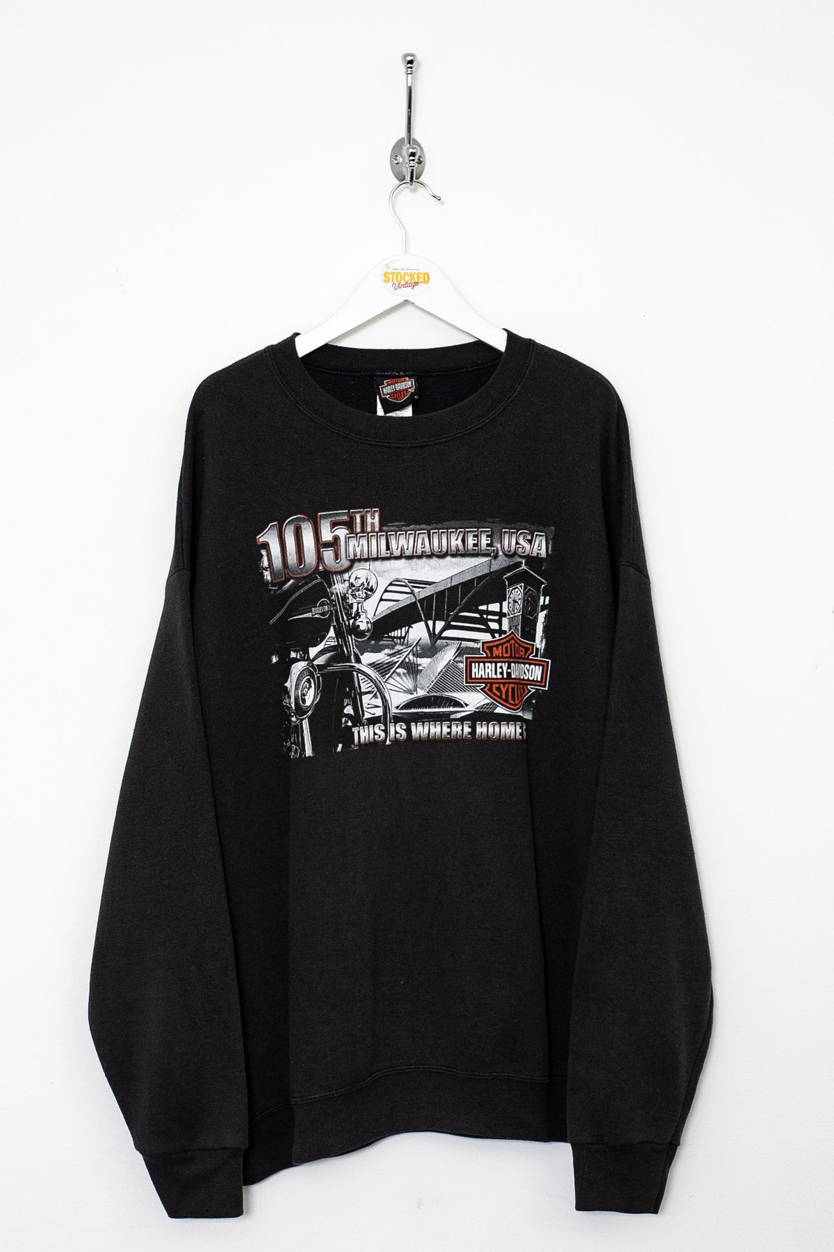00s Harley Davidson Graphic Sweatshirt (XL)