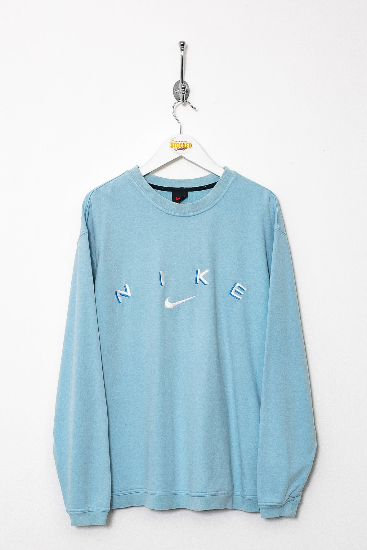 womens vintage nike sweatshirt blue