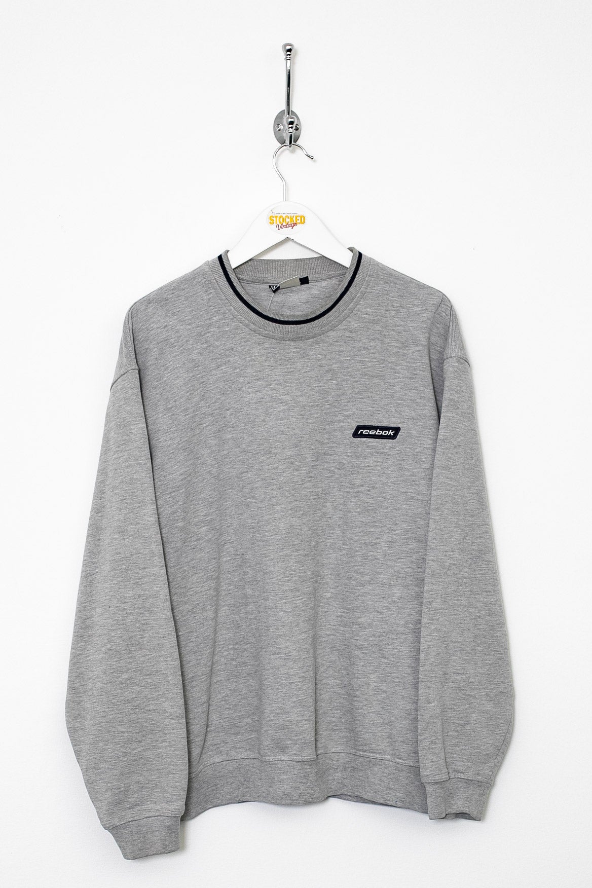 Reebok sale sweatshirt grey