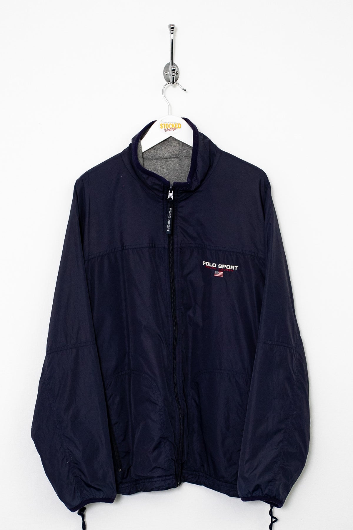 00s Ralph Lauren Reversible Jacket & Fleece (L)