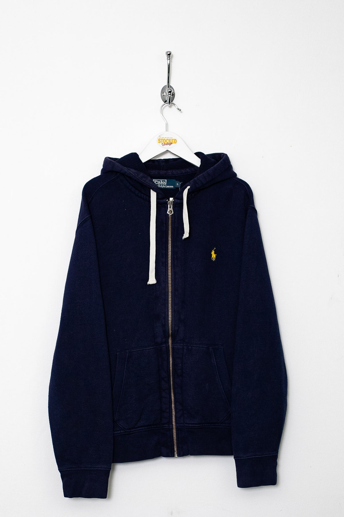 00s Ralph Lauren Zipped Hoodie (L)