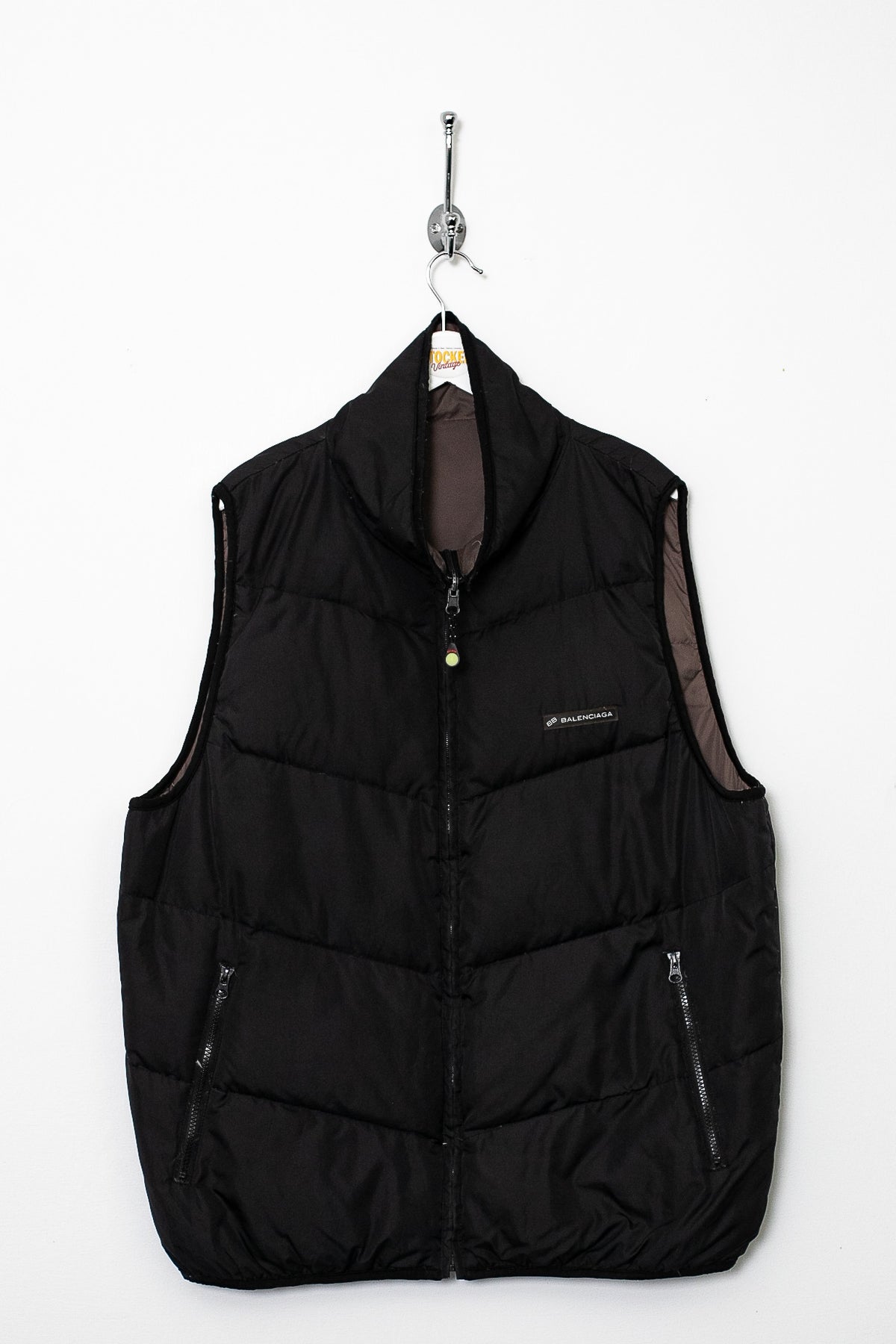 90s Balenciaga Reversible Gilet Puffer Jacket (L)