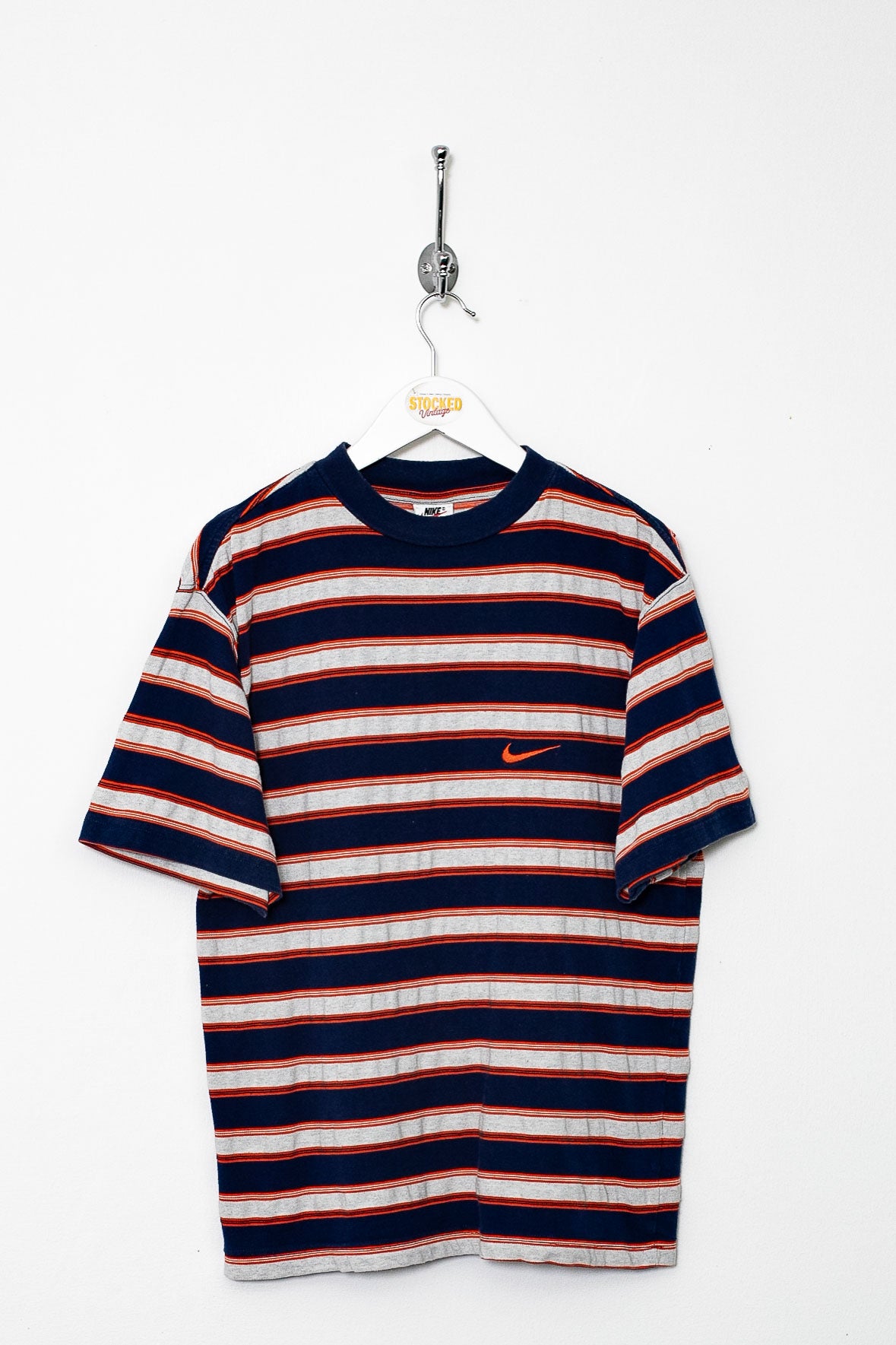 90s Nike Striped Tee (S)